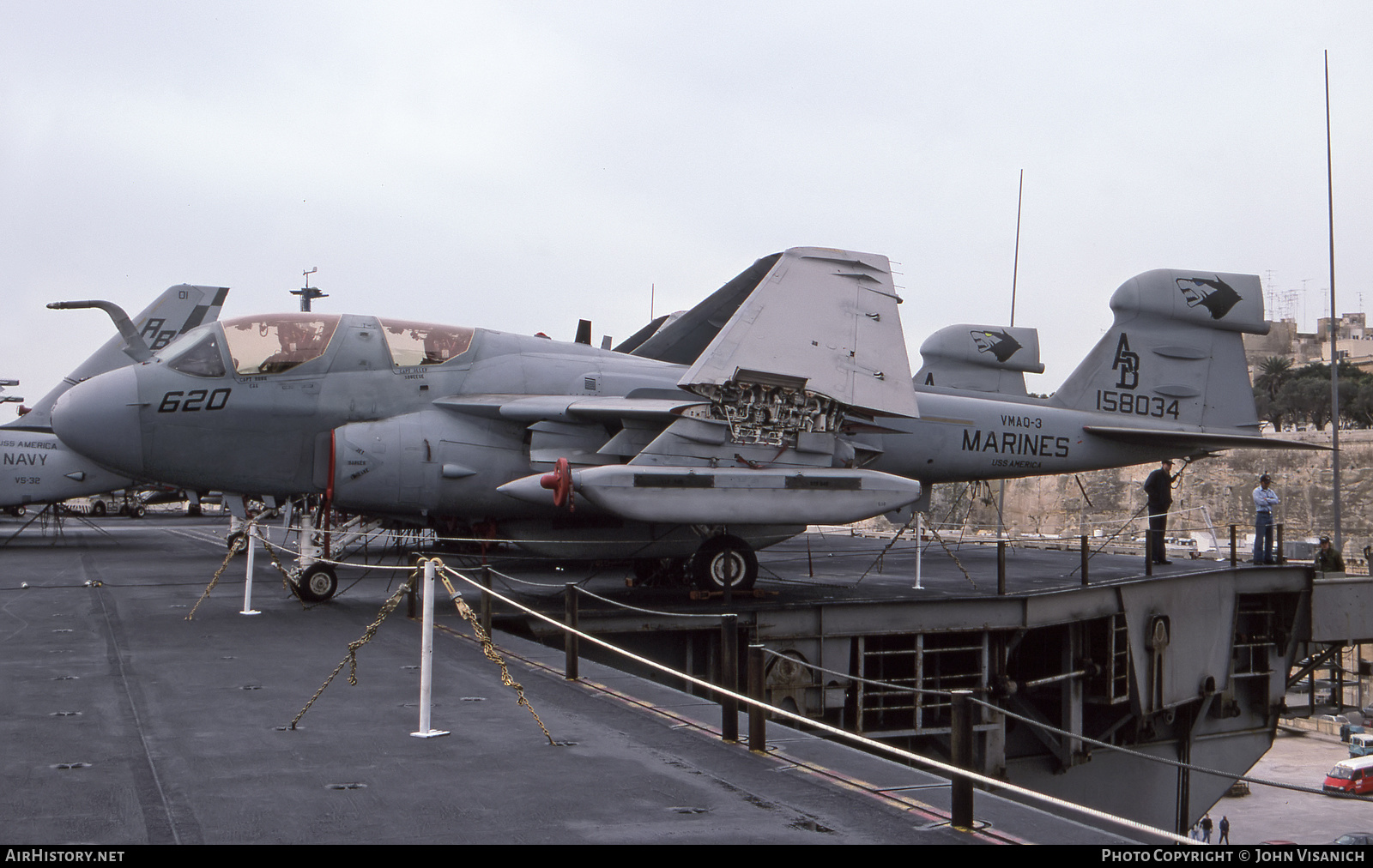 Aircraft Photo of 158034 | Grumman EA-6B Prowler (G-128) | USA - Marines | AirHistory.net #523023