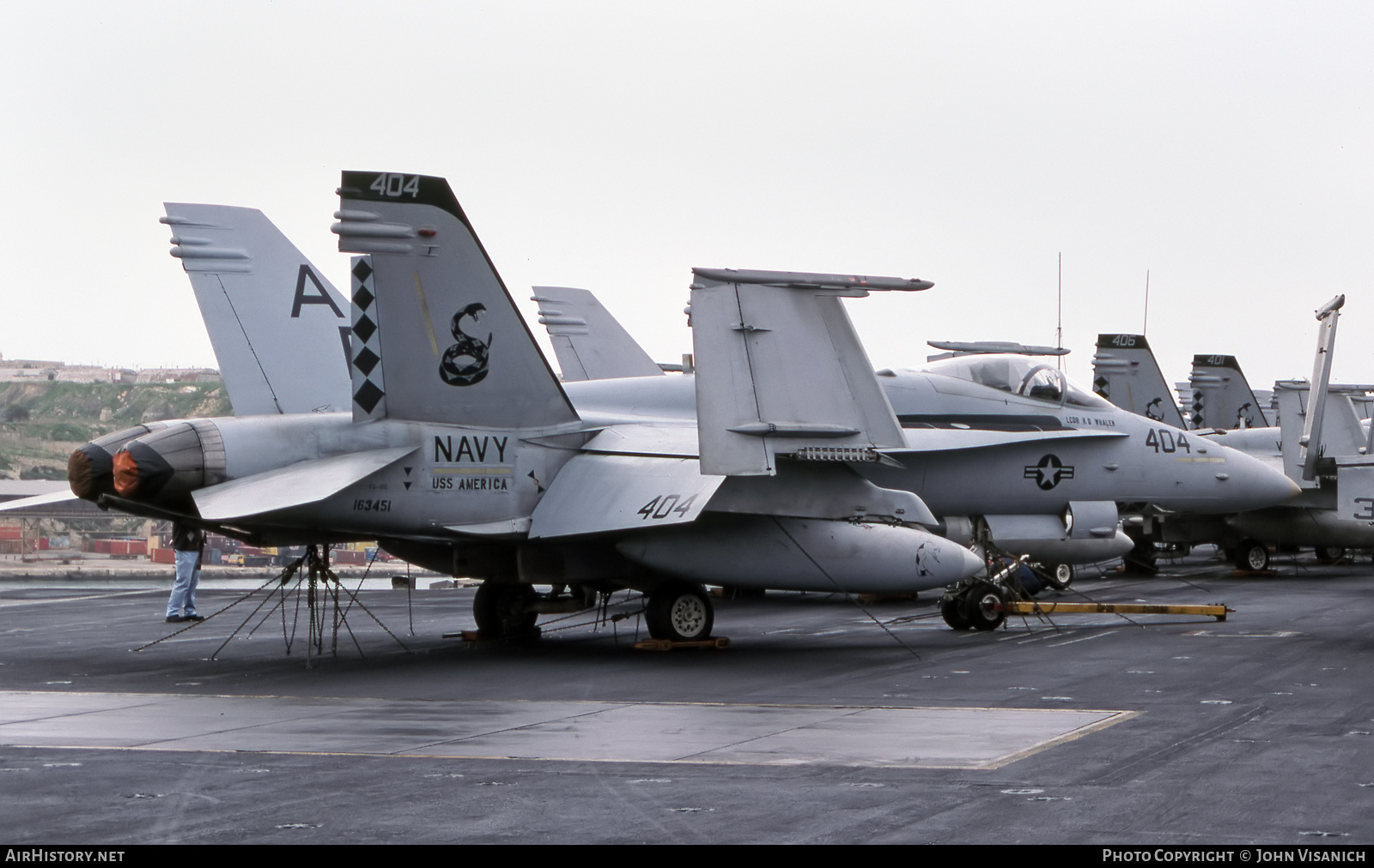Aircraft Photo of 163451 | McDonnell Douglas F/A-18C Hornet | USA - Navy | AirHistory.net #523042
