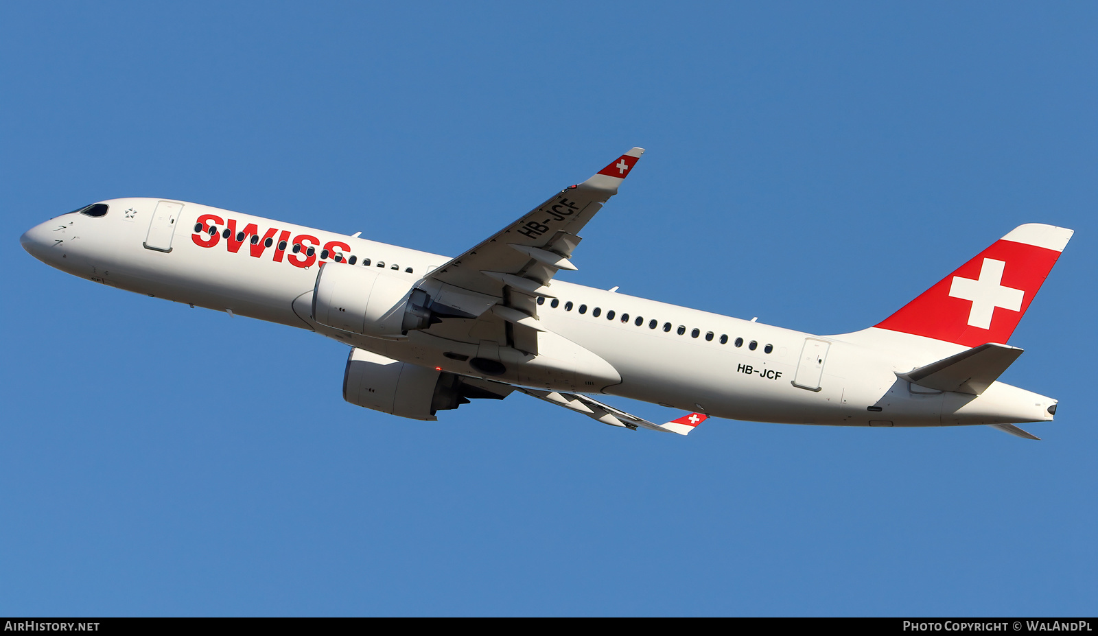 Aircraft Photo of HB-JCF | Bombardier CSeries CS300 (BD-500-1A11) | Swiss International Air Lines | AirHistory.net #523054