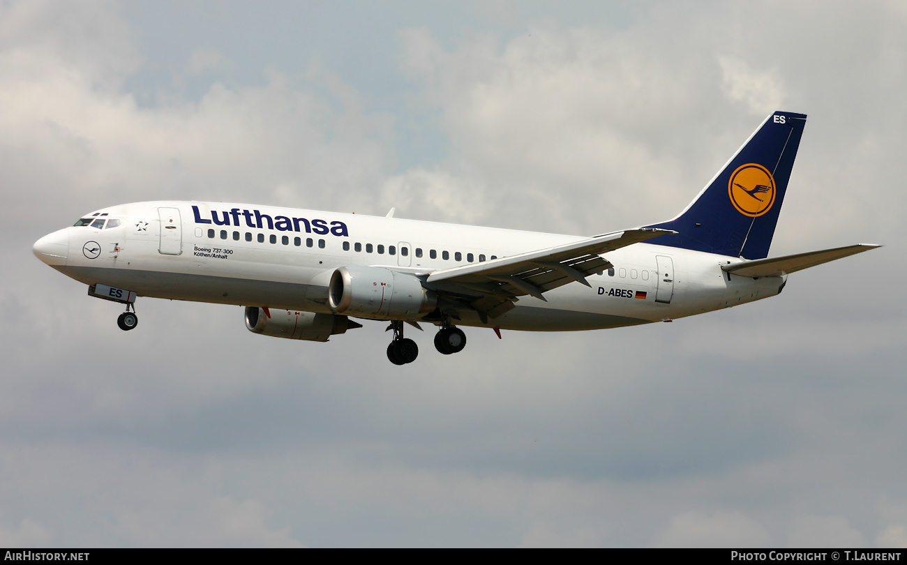 Aircraft Photo of D-ABES | Boeing 737-330 | Lufthansa | AirHistory.net #523066