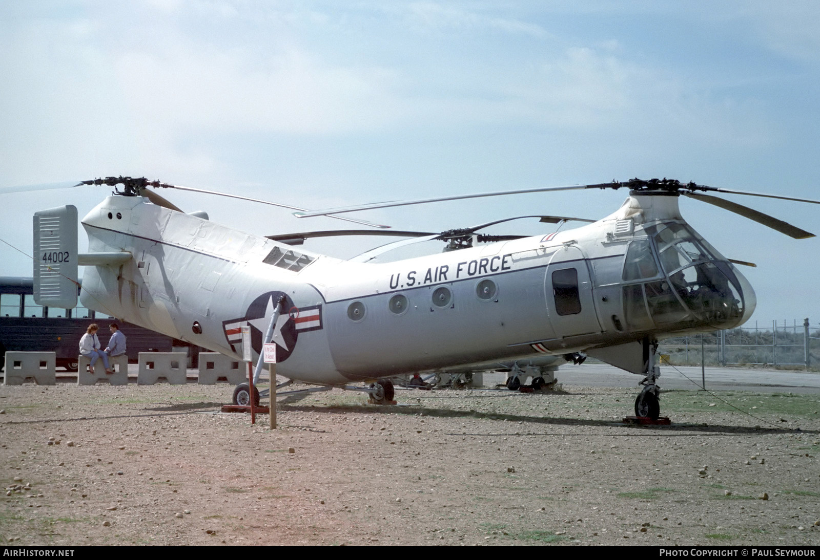 Aircraft Photo of 54-4002 / 44002 | Piasecki CH-21C Shawnee | USA - Air Force | AirHistory.net #523070