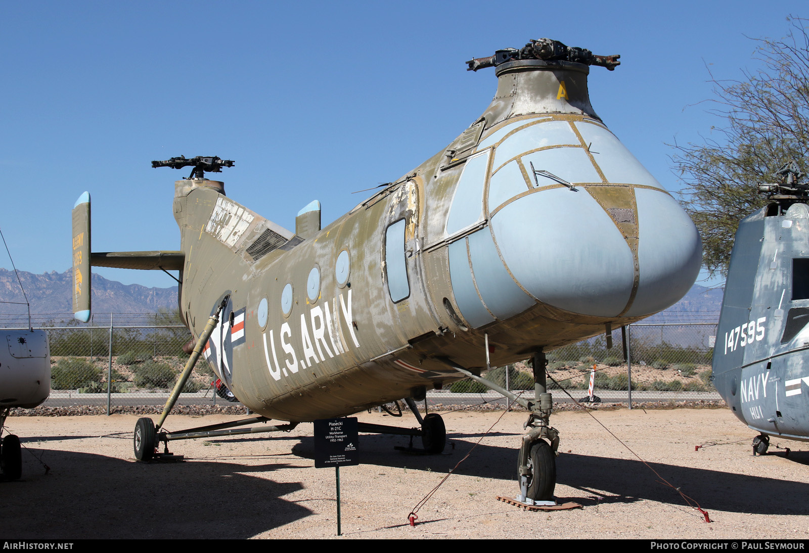 Aircraft Photo of 56-2159 / 62159 | Vertol H-21C Shawnee | USA - Army | AirHistory.net #523075