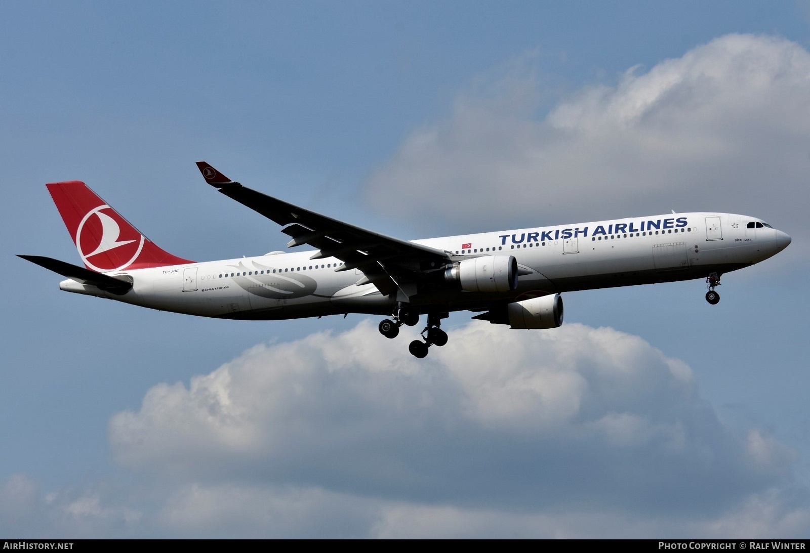 Aircraft Photo of TC-JOE | Airbus A330-303 | Turkish Airlines | AirHistory.net #523082