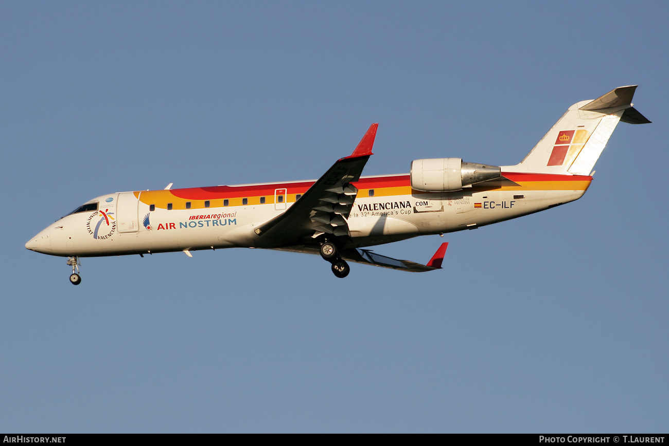 Aircraft Photo of EC-ILF | Bombardier CRJ-200 (CL-600-2B19) | Iberia Regional | AirHistory.net #523085