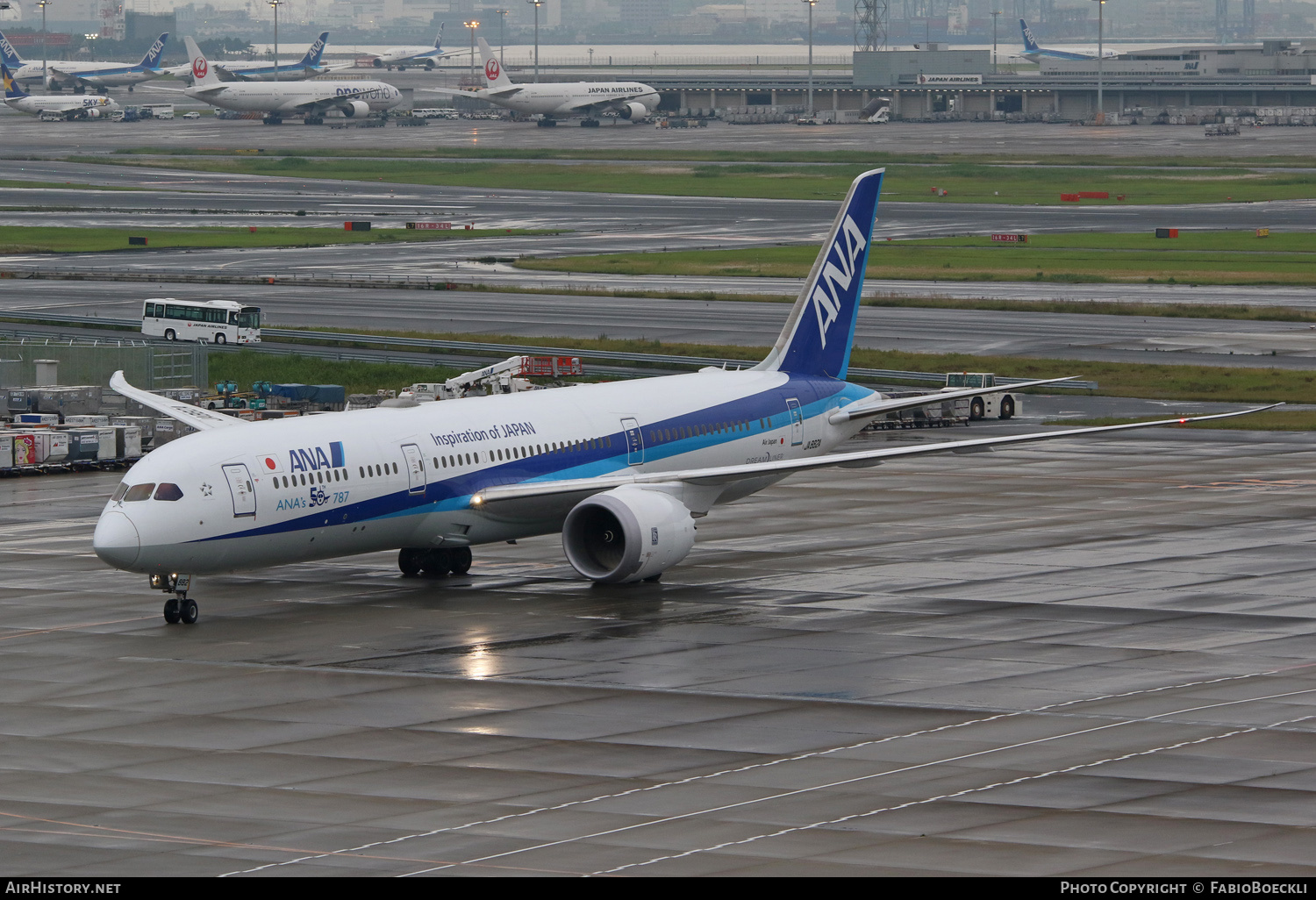 Aircraft Photo of JA882A | Boeing 787-9 Dreamliner | All Nippon Airways - ANA | AirHistory.net #523088