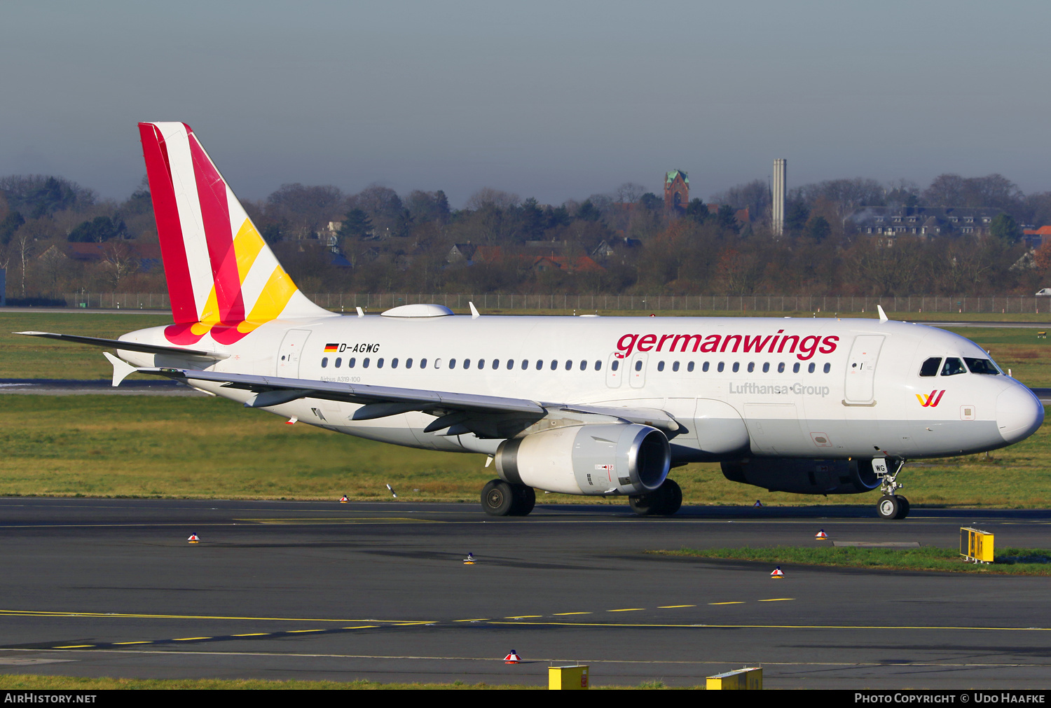 Aircraft Photo of D-AGWG | Airbus A319-132 | Germanwings | AirHistory.net #523091
