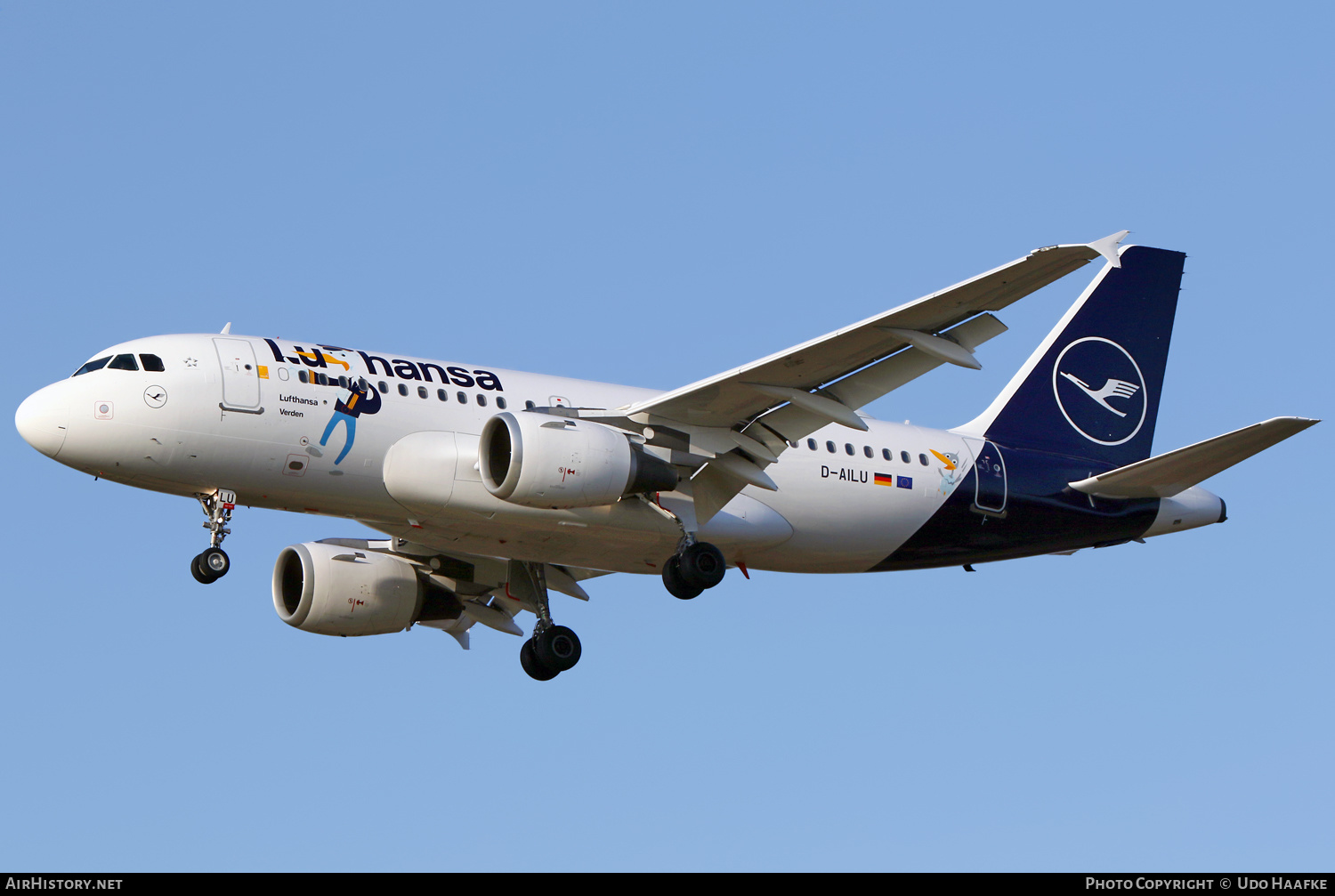 Aircraft Photo of D-AILU | Airbus A319-114 | Lufthansa | AirHistory.net #523094