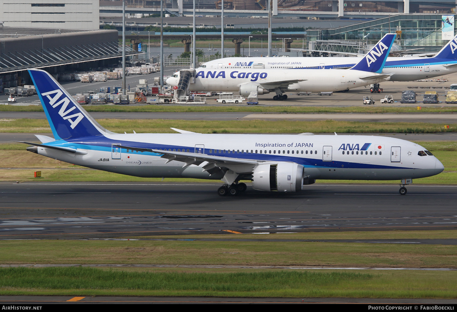 Aircraft Photo of JA811A | Boeing 787-8 Dreamliner | All Nippon Airways - ANA | AirHistory.net #523106