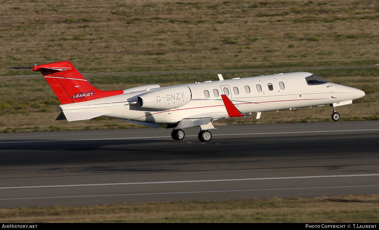 Aircraft Photo of G-SNZY | Learjet 45XR | AirHistory.net #523122