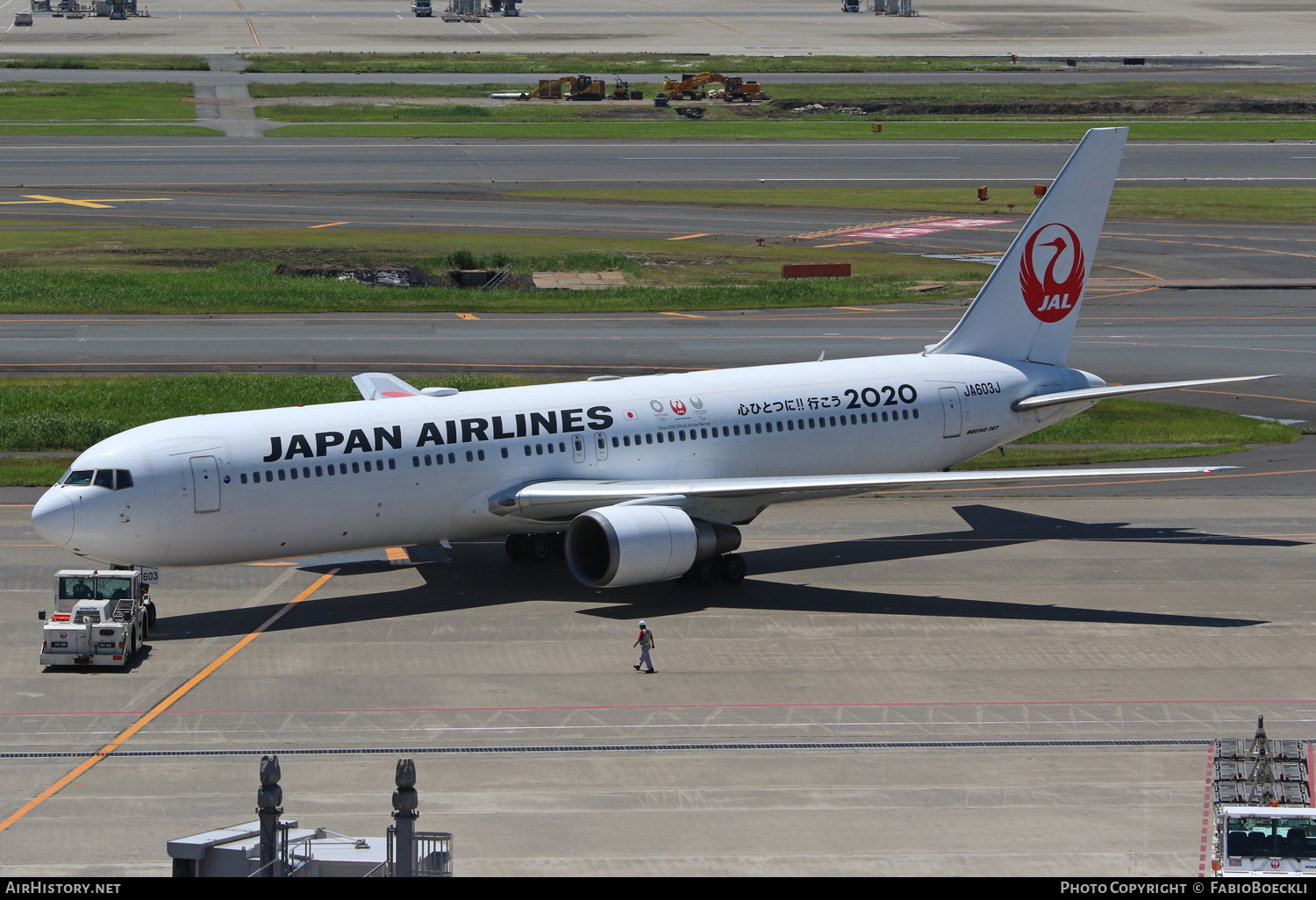 Aircraft Photo of JA603J | Boeing 767-346/ER | Japan Airlines - JAL | AirHistory.net #523133