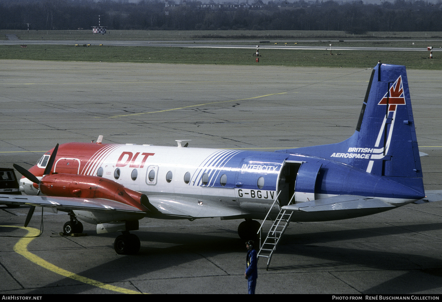 Aircraft Photo of G-BGJV | British Aerospace BAe-748 Srs2B/357LFD | DLT - Deutsche Luftverkehrsgesellschaft | AirHistory.net #523151