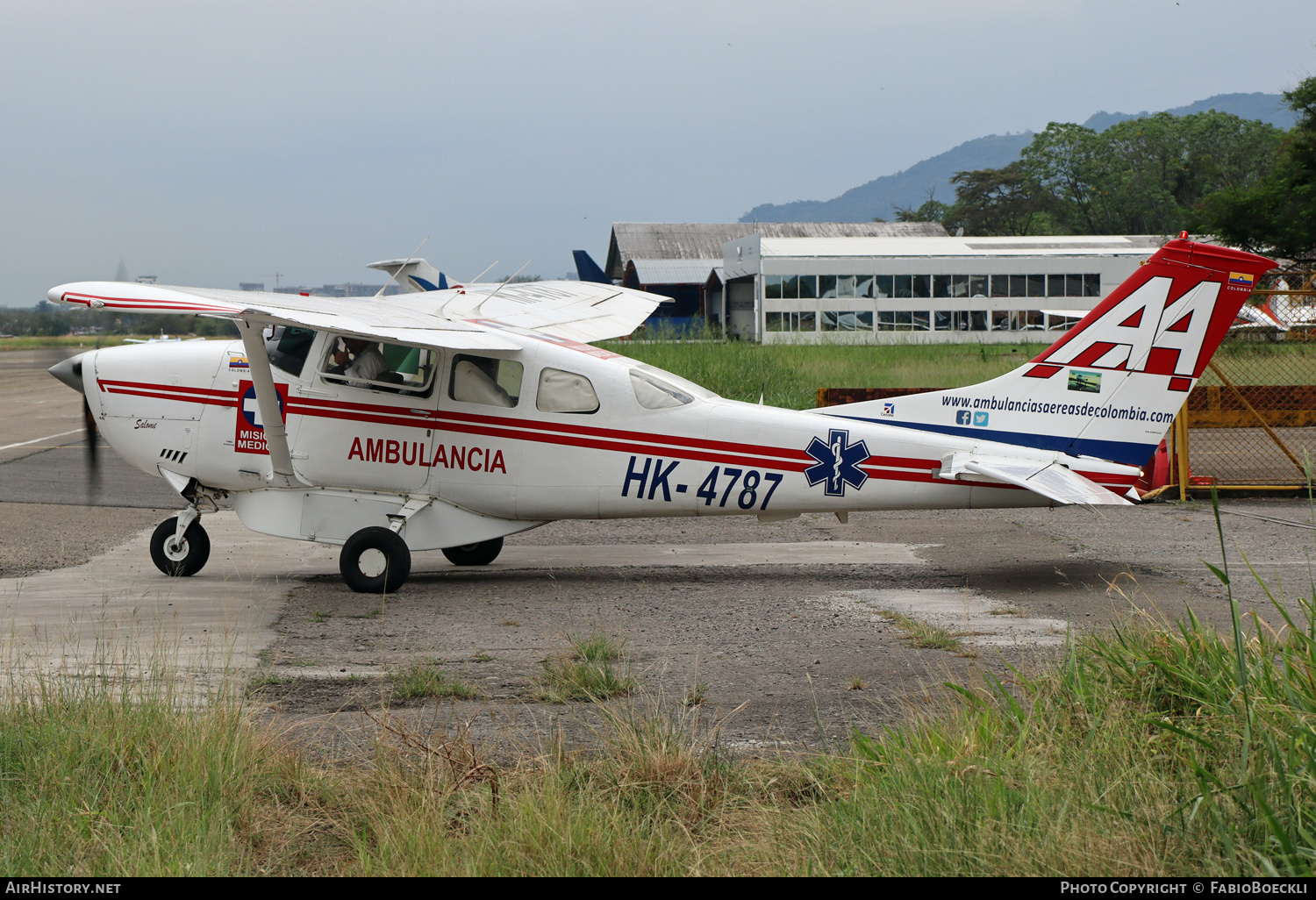Aircraft Photo of HK-4787 | Cessna U206F Stationair | Ambulancias Aéreas de Colombia | AirHistory.net #523156