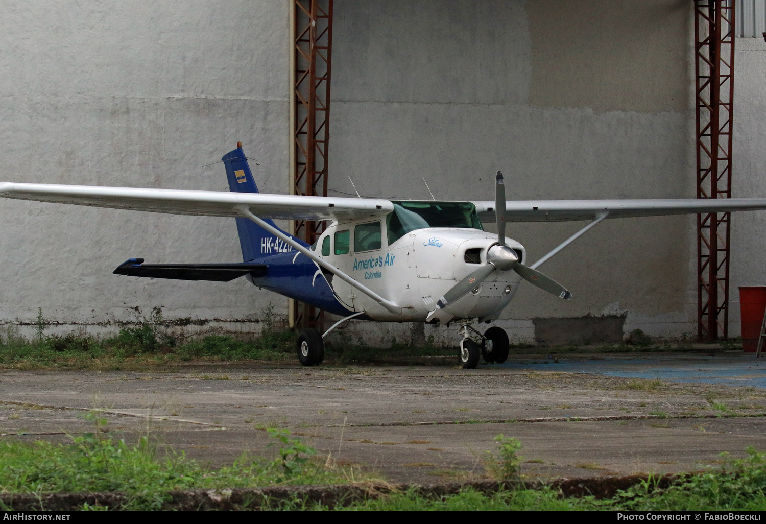 Aircraft Photo of HK-4228 | Cessna U206G Stationair 6 | America's Air Colombia | AirHistory.net #523161