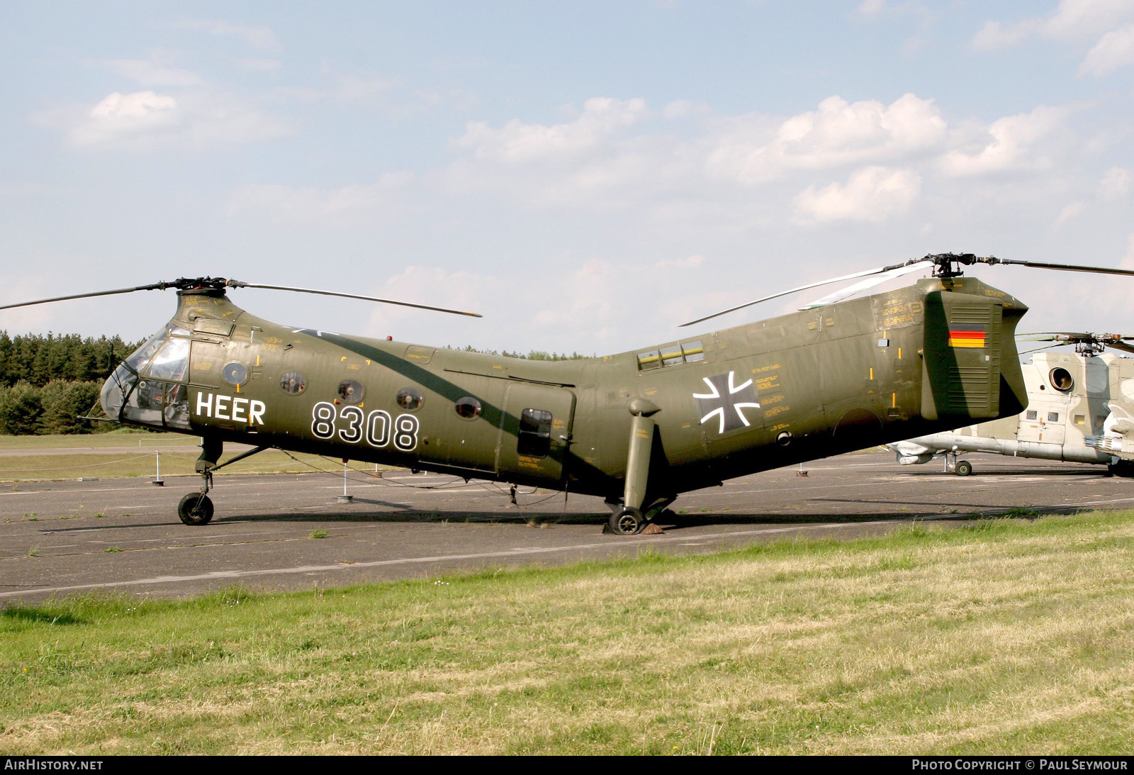 Aircraft Photo of 8308 | Vertol H-21C Shawnee | Germany - Army | AirHistory.net #523163