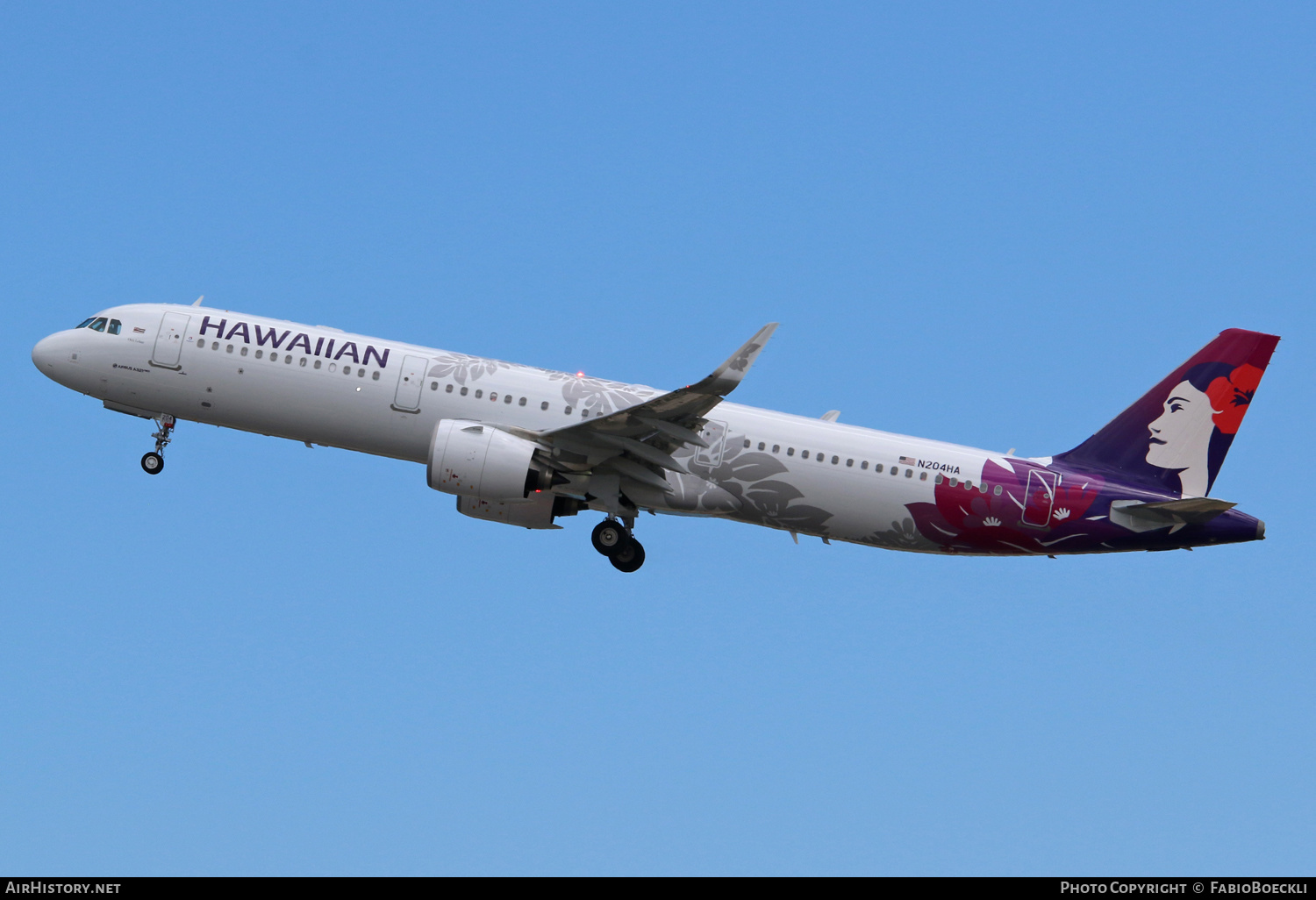 Aircraft Photo of N204HA | Airbus A321-271N | Hawaiian Airlines | AirHistory.net #523170