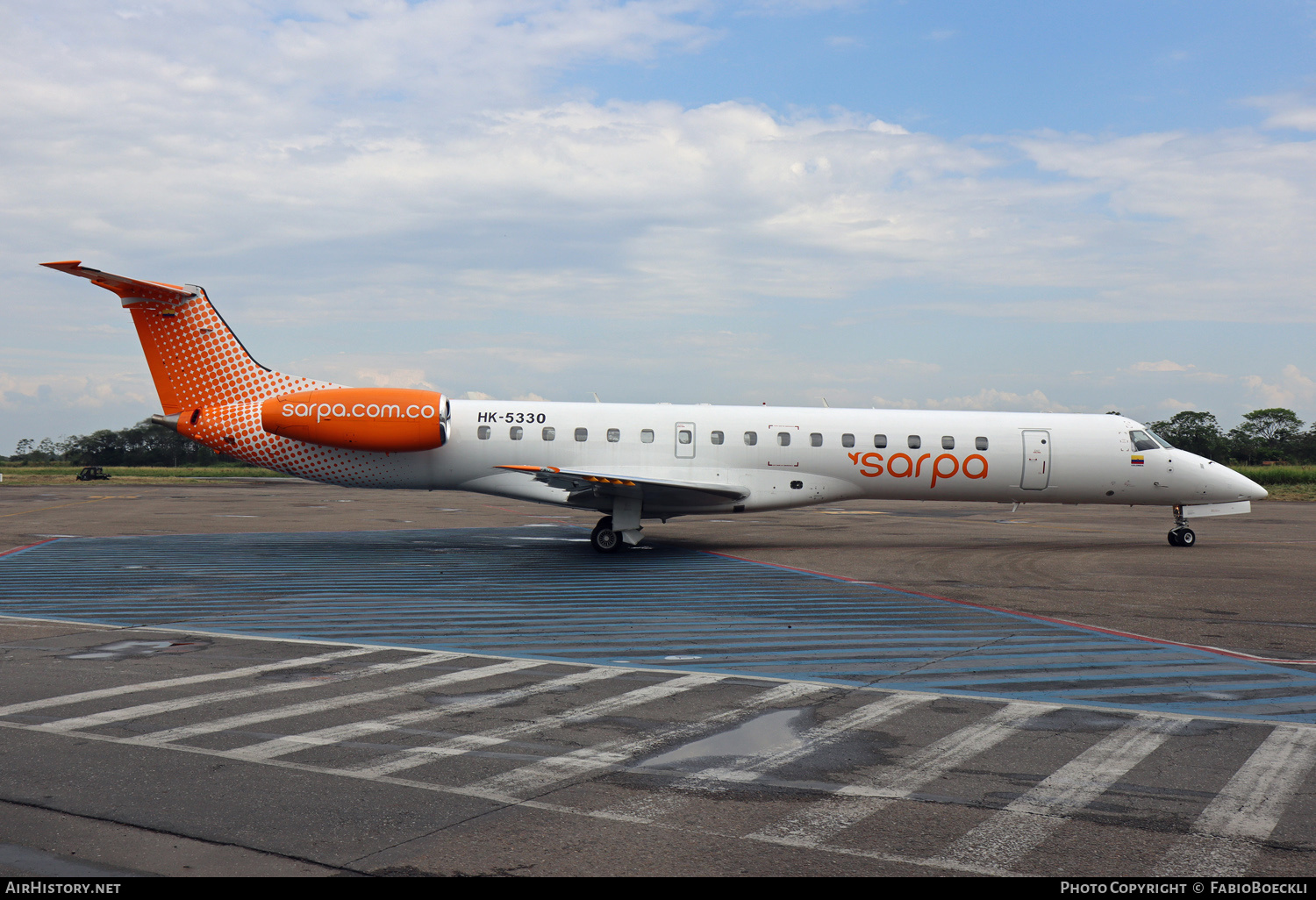 Aircraft Photo of HK-5330 | Embraer ERJ-145LR (EMB-145LR) | SARPA - Servicios Aéreos Panamericanos | AirHistory.net #523179