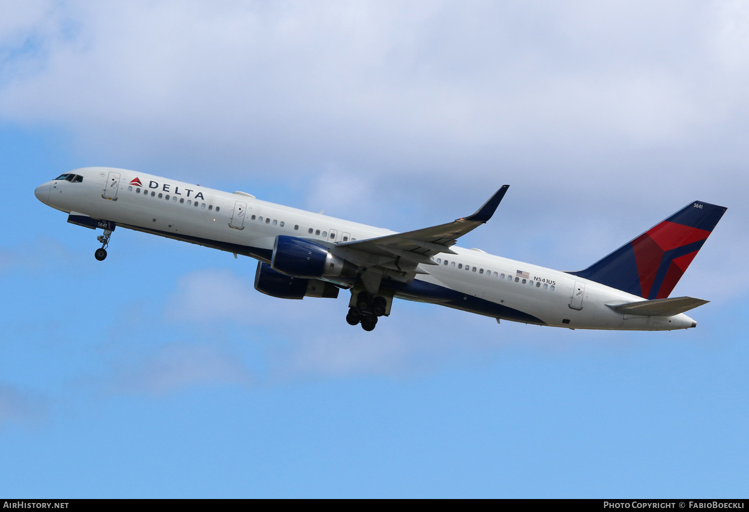 Aircraft Photo of N541US | Boeing 757-251 | Delta Air Lines | AirHistory.net #523183