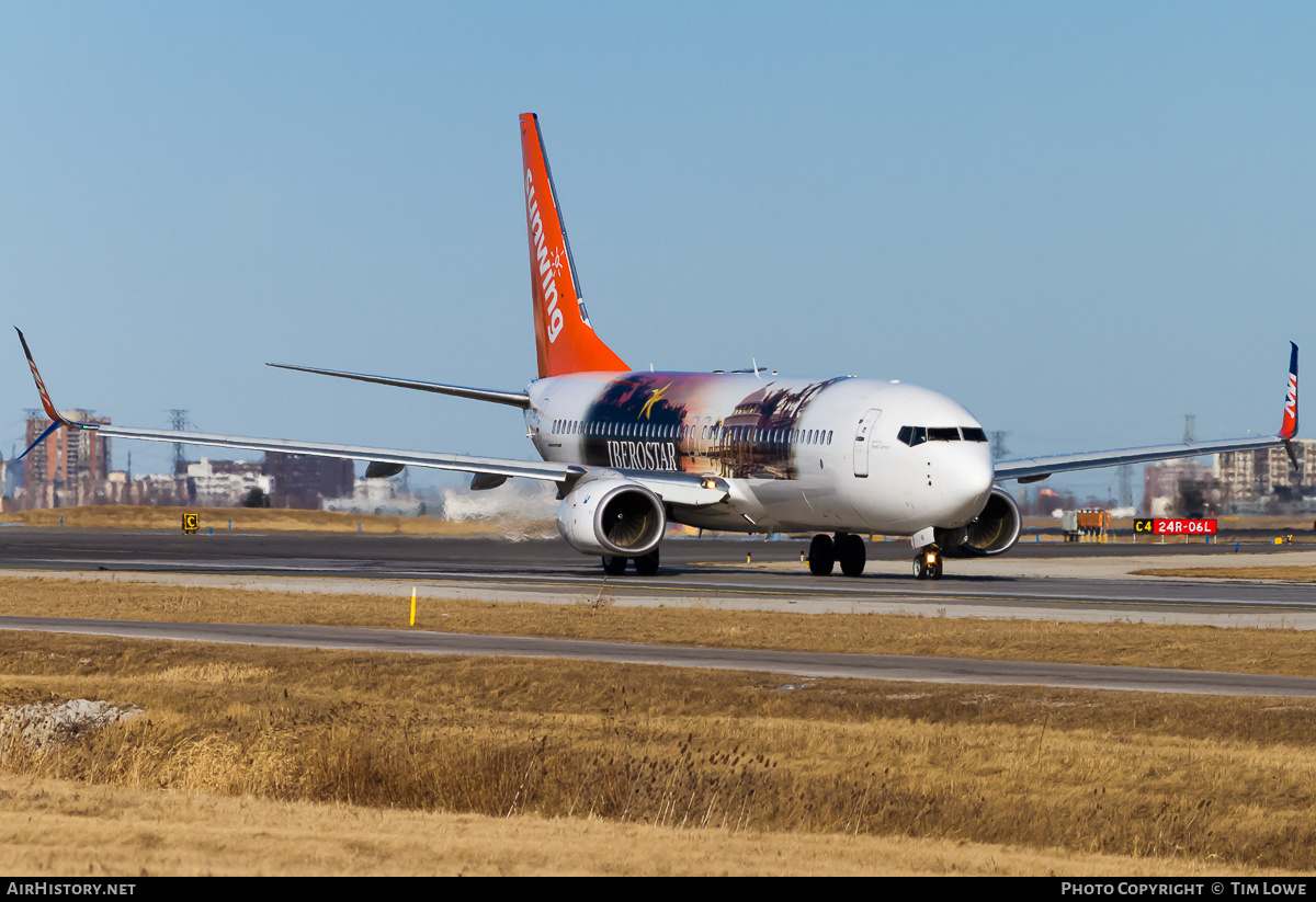 Aircraft Photo of OK-TVU | Boeing 737-86N | Sunwing Airlines | AirHistory.net #523192
