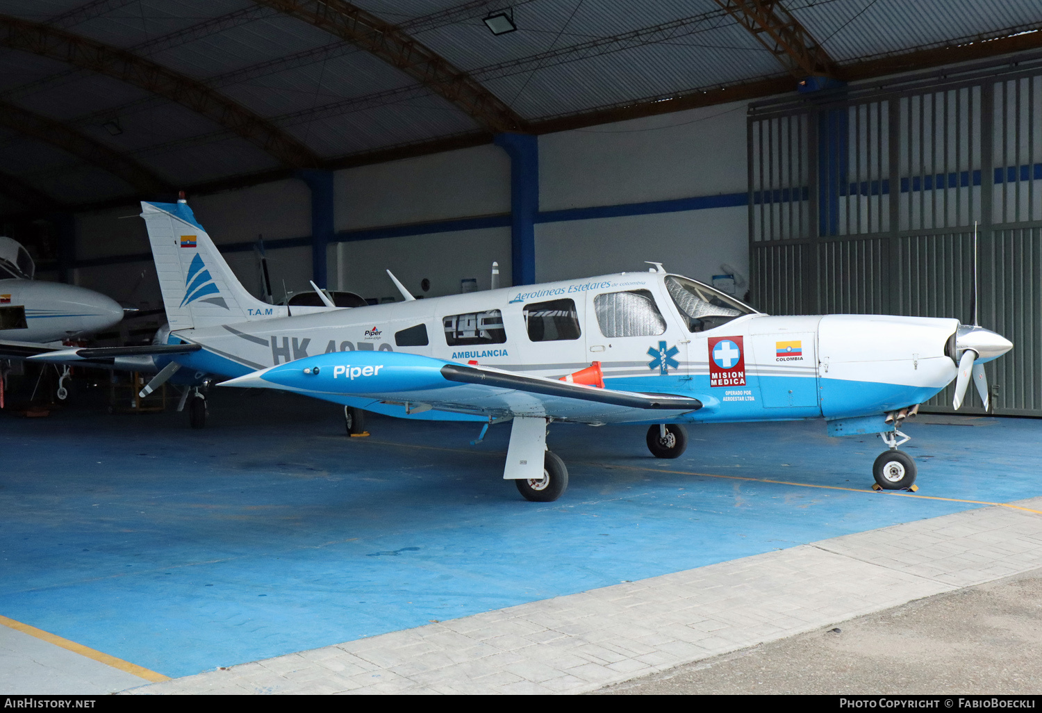 Aircraft Photo of HK-4876 | Piper PA-32R-300 Cherokee Lance | Aerolíneas Estelares de Colombia | AirHistory.net #523201