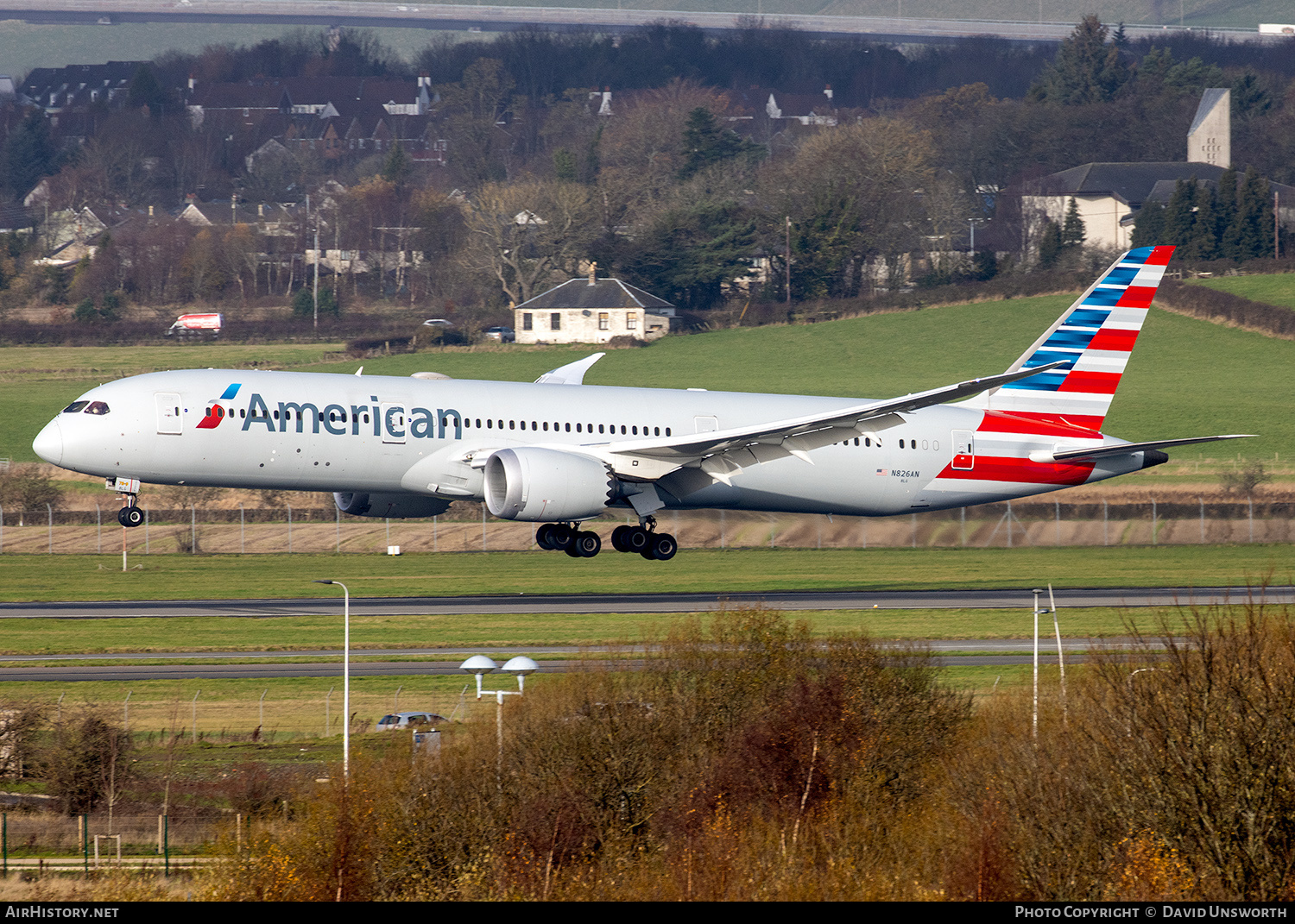 Aircraft Photo of N826AN | Boeing 787-9 Dreamliner | American Airlines | AirHistory.net #523216