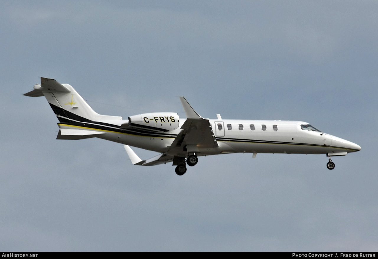 Aircraft Photo of C-FRYS | Learjet 45 | AirHistory.net #523229