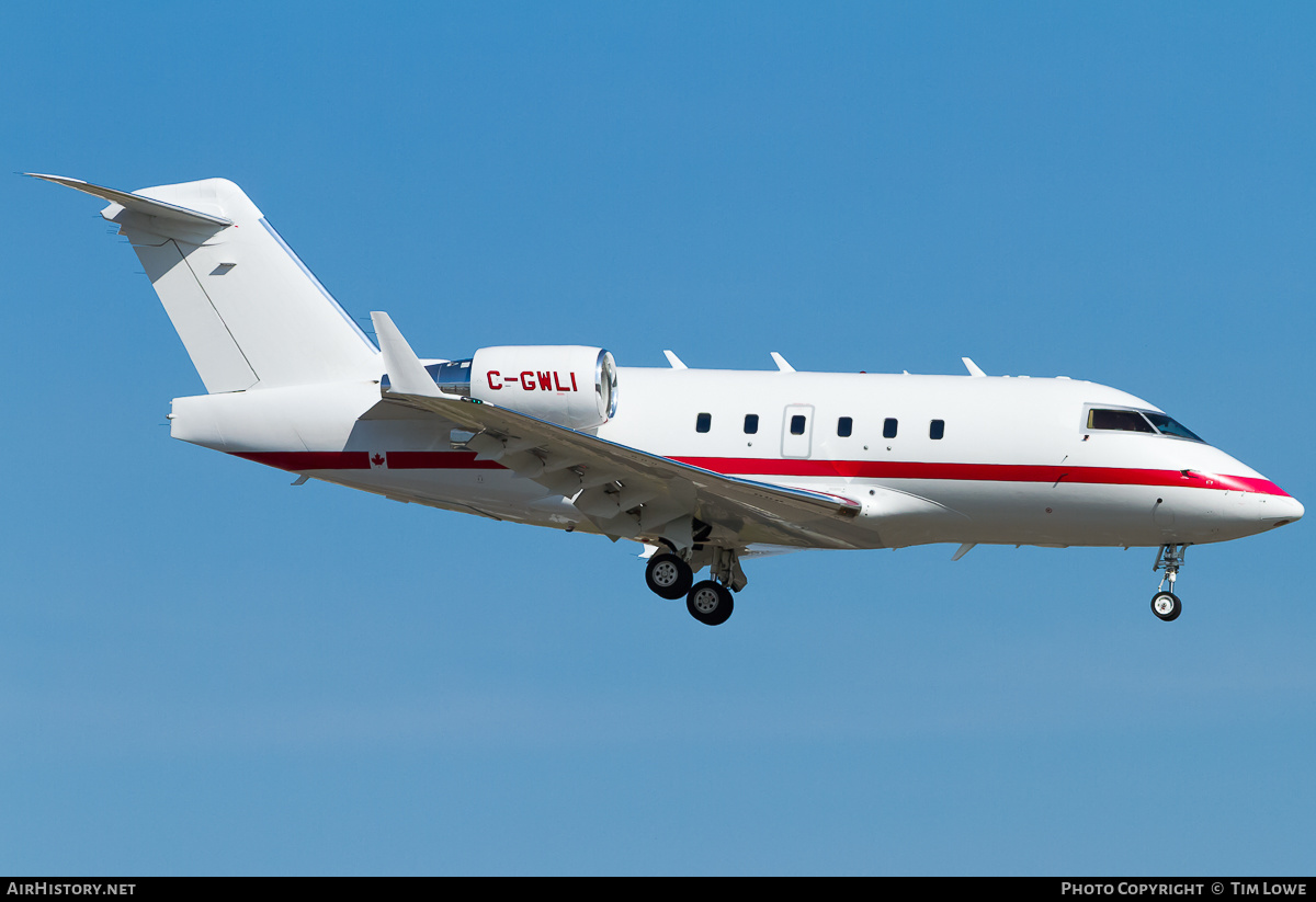 Aircraft Photo of C-GWLI | Canadair Challenger 604 (CL-600-2B16) | AirHistory.net #523238