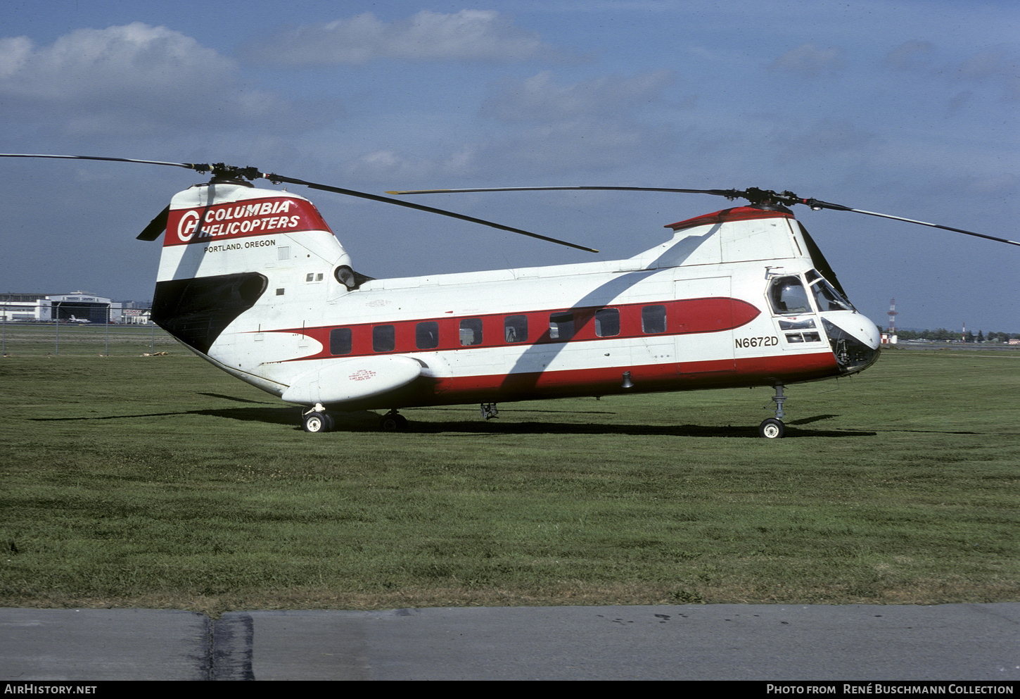 Aircraft Photo of N6672D | Boeing Vertol 107-II | Columbia Helicopters | AirHistory.net #523243