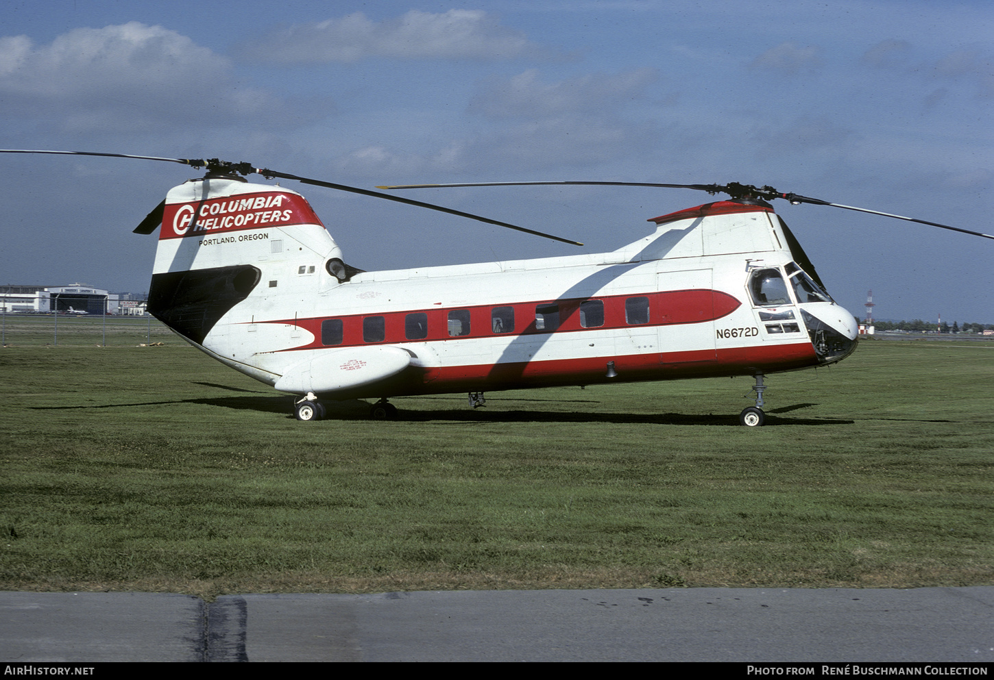 Aircraft Photo of N6672D | Boeing Vertol 107-II-2 | Columbia Helicopters | AirHistory.net #523243
