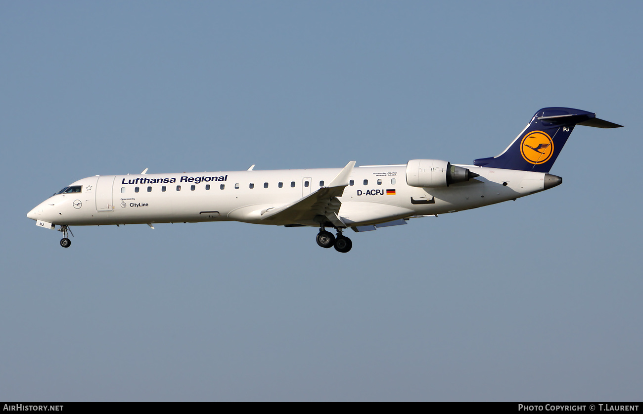Aircraft Photo of D-ACPJ | Bombardier CRJ-701ER (CL-600-2C10) | Lufthansa Regional | AirHistory.net #523244