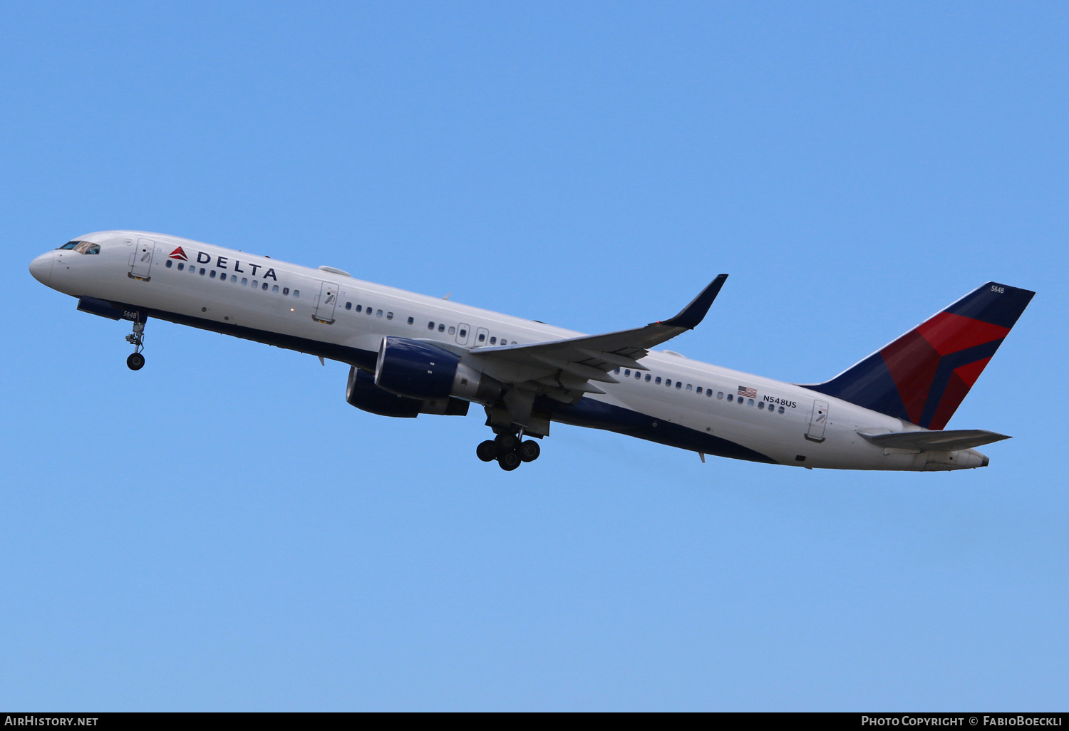 Aircraft Photo of N548US | Boeing 757-251 | Delta Air Lines | AirHistory.net #523246