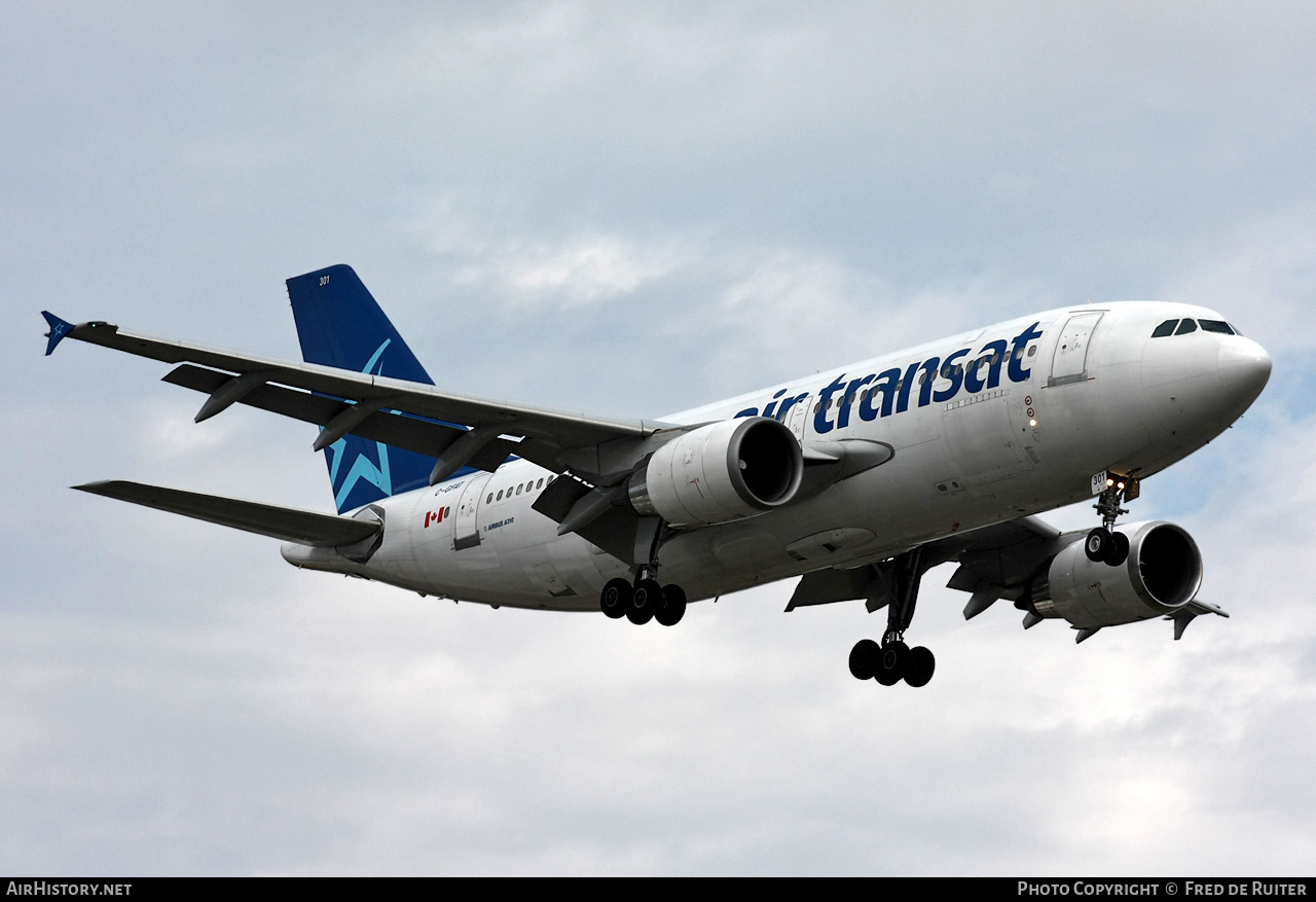 Aircraft Photo of C-GFAT | Airbus A310-304 | Air Transat | AirHistory.net #523250