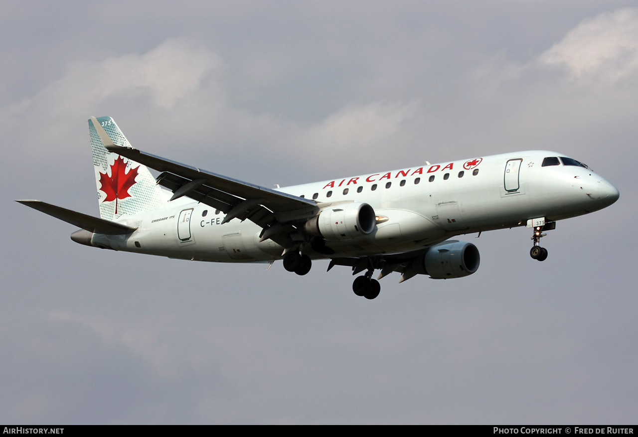 Aircraft Photo of C-FEJD | Embraer 175LR (ERJ-170-200LR) | Air Canada | AirHistory.net #523252
