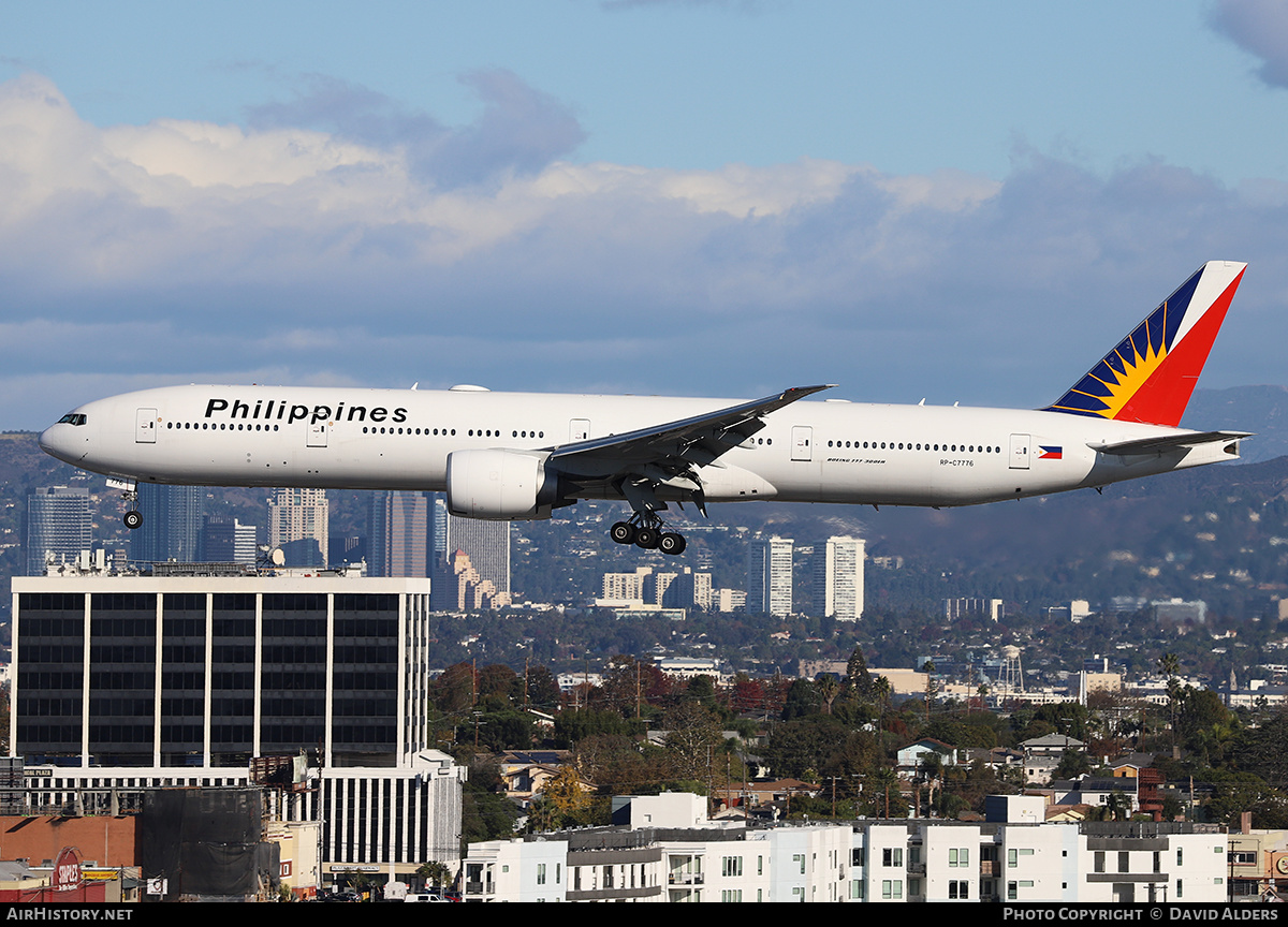 Aircraft Photo of RP-C7776 | Boeing 777-36N/ER | Philippine Airlines | AirHistory.net #523259