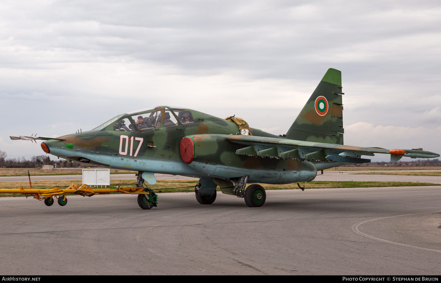 Aircraft Photo of 017 | Sukhoi Su-25UBK | Bulgaria - Air Force | AirHistory.net #523263