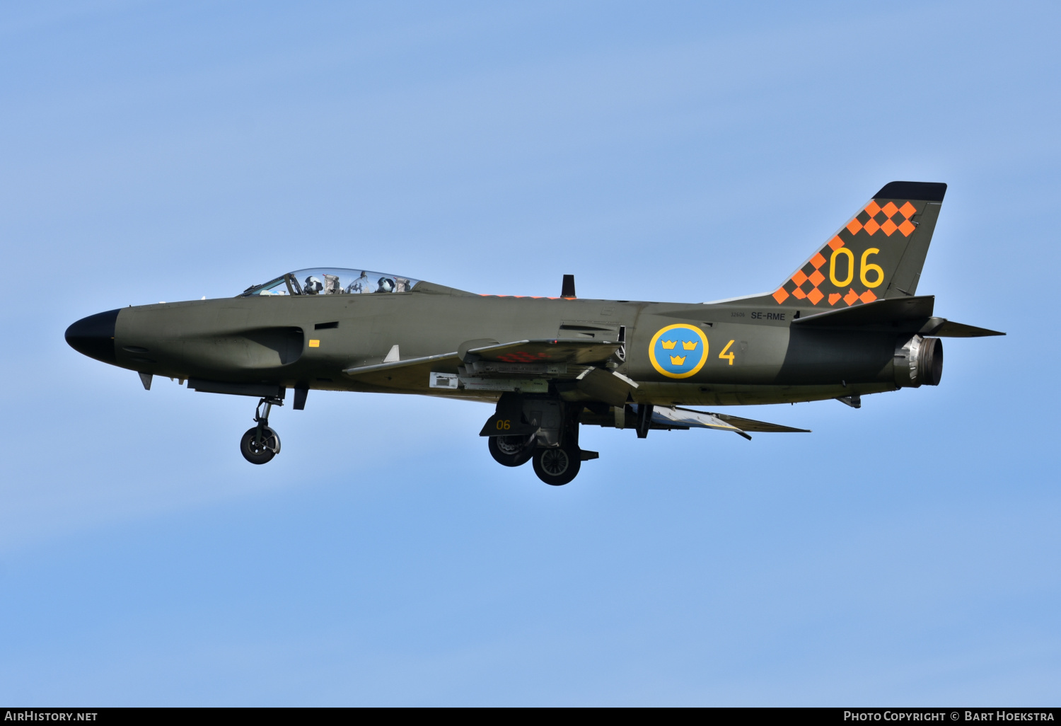 Aircraft Photo of SE-RME / 32606 | Saab J32D Lansen | Sweden - Air Force | AirHistory.net #523266