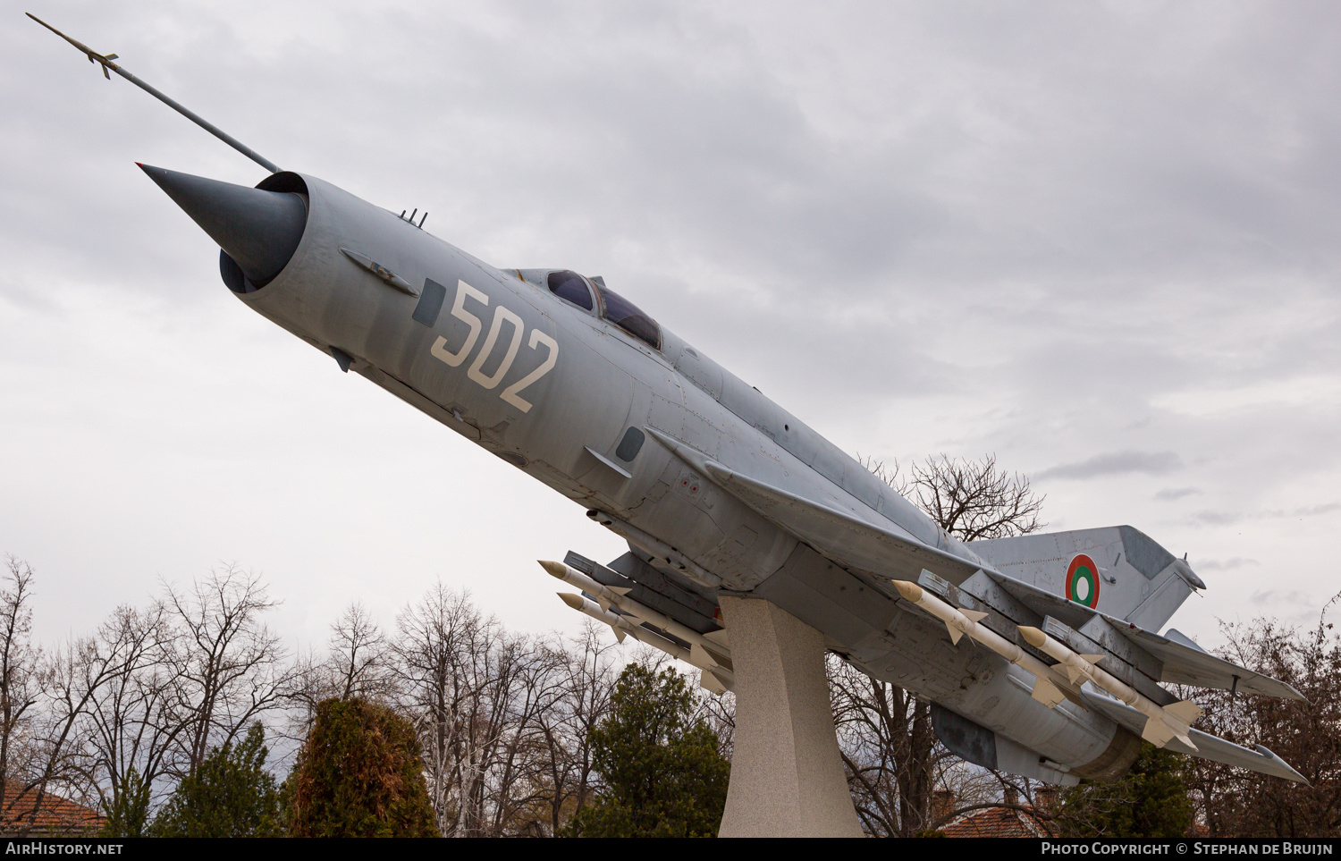 Aircraft Photo of 502 | Mikoyan-Gurevich MiG-21BIS Lazur | Bulgaria - Air Force | AirHistory.net #523268