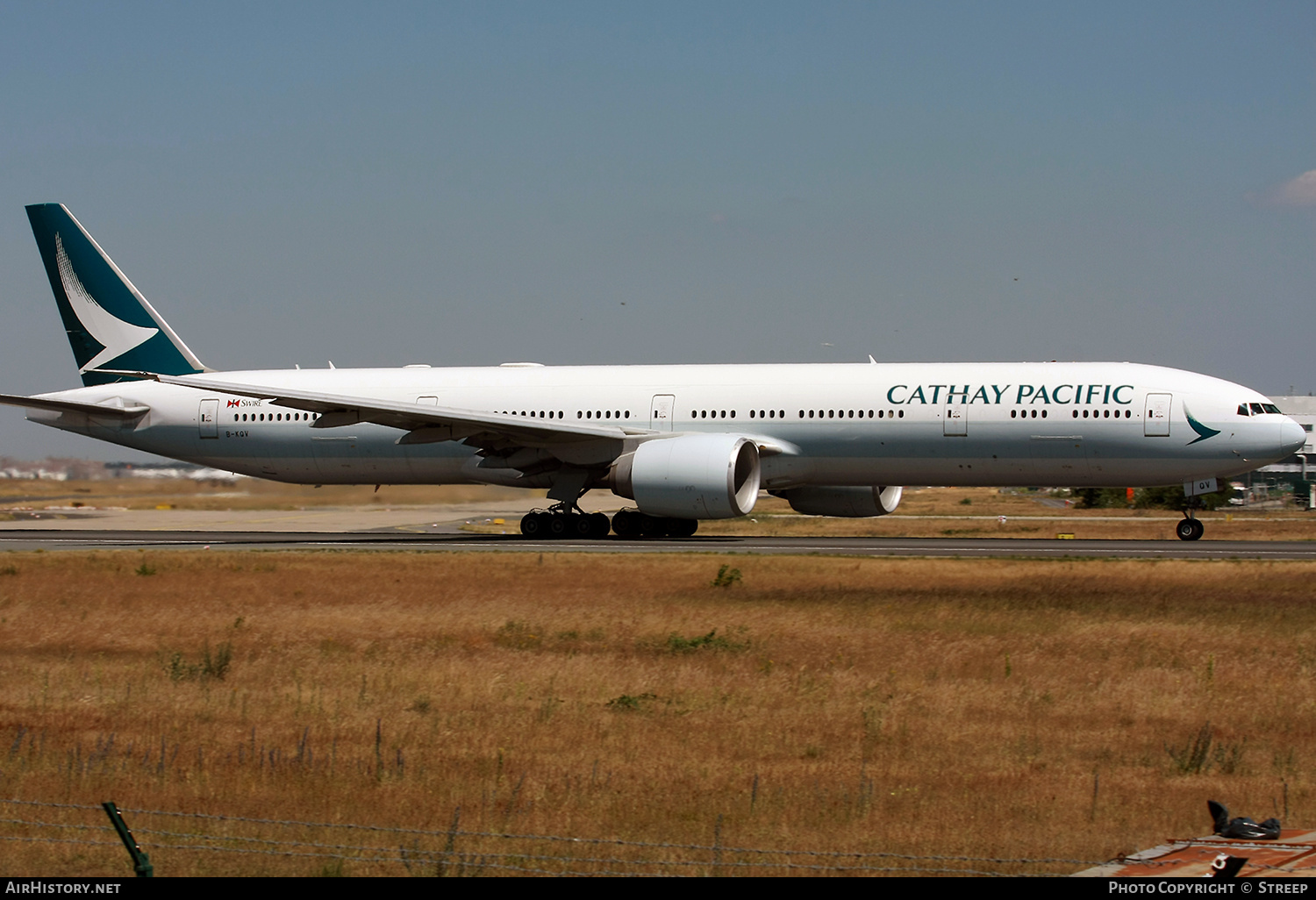 Aircraft Photo of B-KQV | Boeing 777-367/ER | Cathay Pacific Airways | AirHistory.net #523286