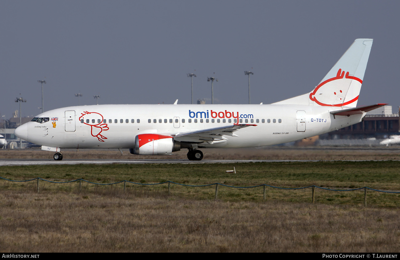 Aircraft Photo of G-TOYJ | Boeing 737-36M | Bmibaby | AirHistory.net #523306