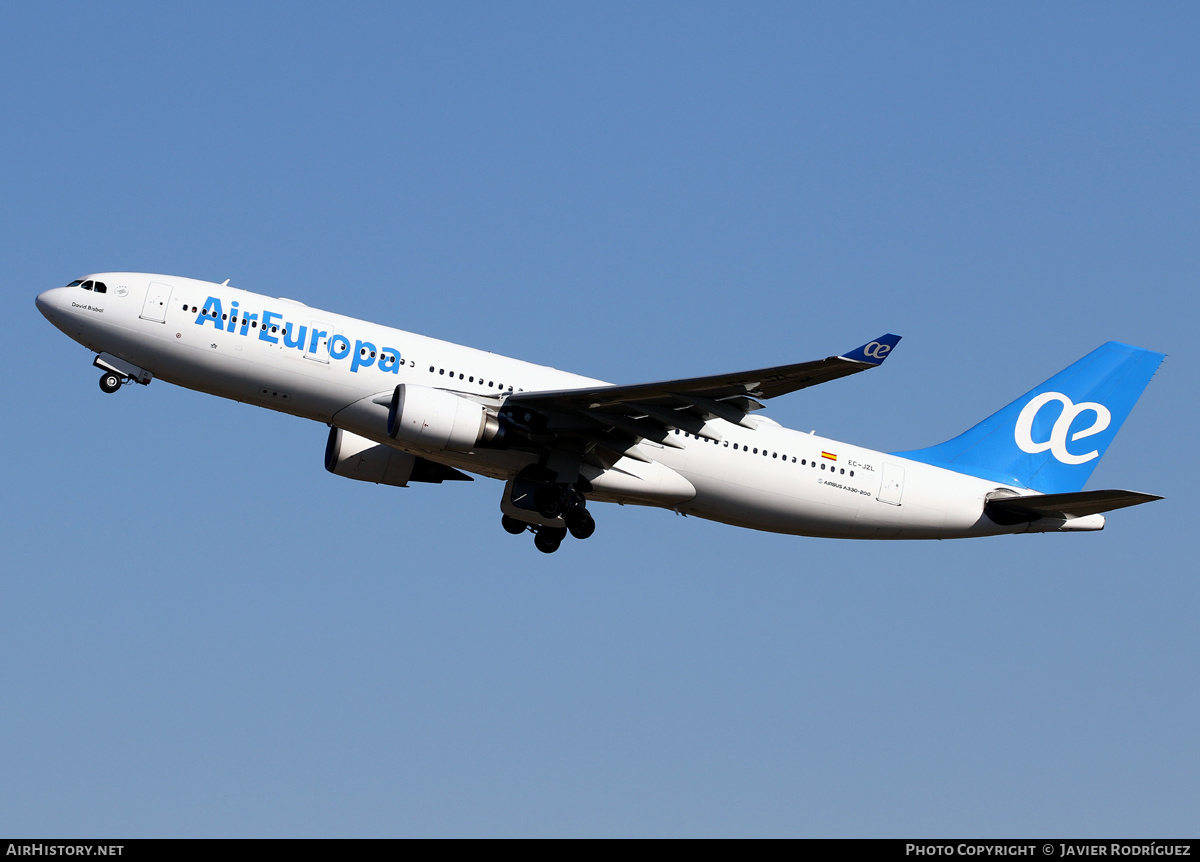 Aircraft Photo of EC-JZL | Airbus A330-203 | Air Europa | AirHistory.net #523314