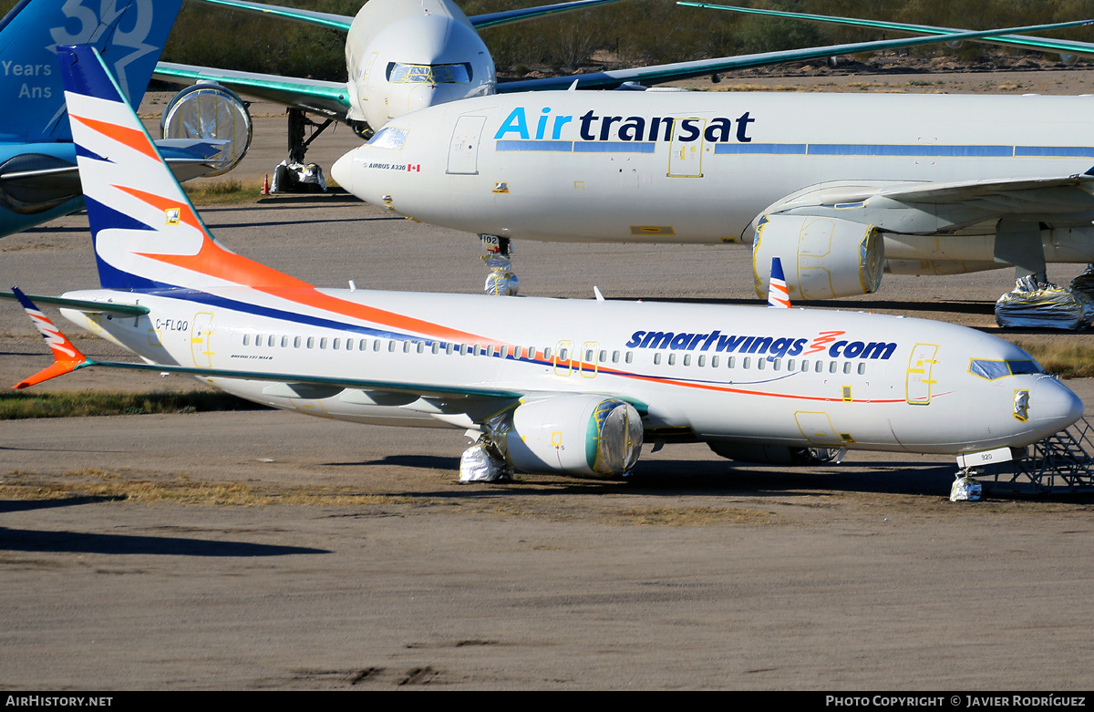 Aircraft Photo of C-FLQO | Boeing 737-8 Max 8 | Smartwings | AirHistory.net #523316