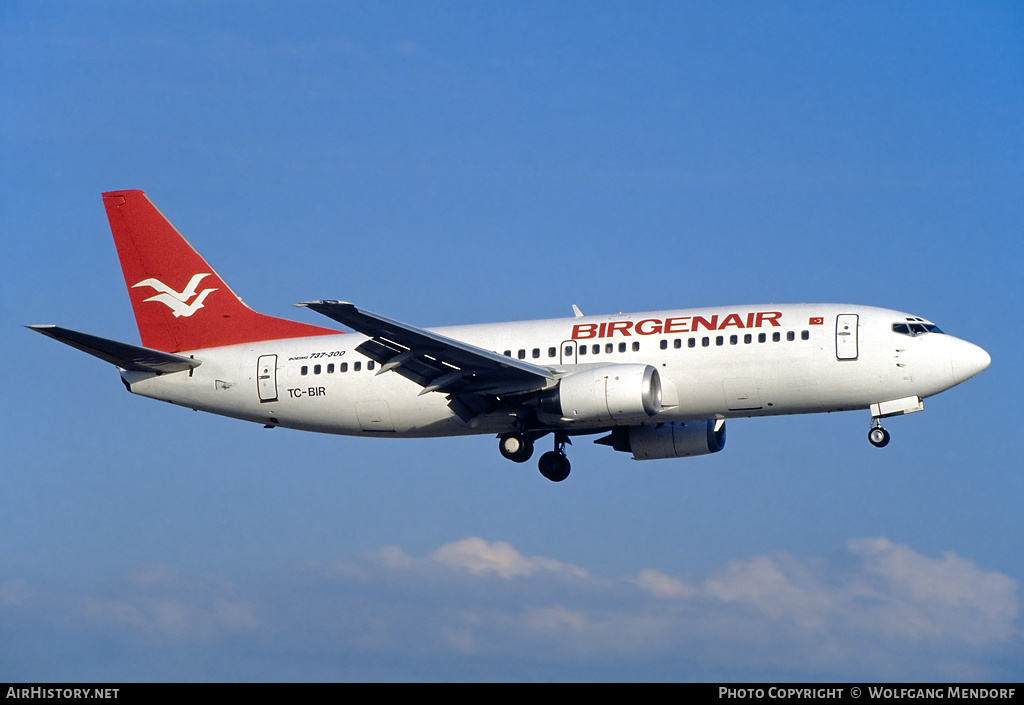 Aircraft Photo of TC-BIR | Boeing 737-3M8 | Birgenair | AirHistory.net #523323