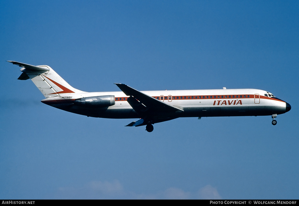 Aircraft Photo of N1798U | McDonnell Douglas DC-9-31 | Itavia | AirHistory.net #523325