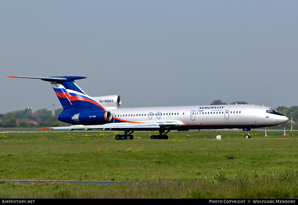 Aircraft Photo of RA-85663 | Tupolev Tu-154M | Aeroflot - Russian Airlines | AirHistory.net #523330