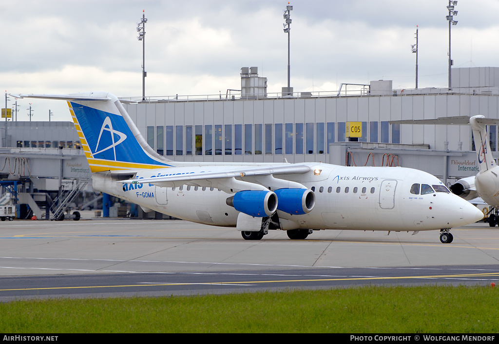 Aircraft Photo of F-GOMA | British Aerospace BAe-146-200QC | Axis Airways | AirHistory.net #523334