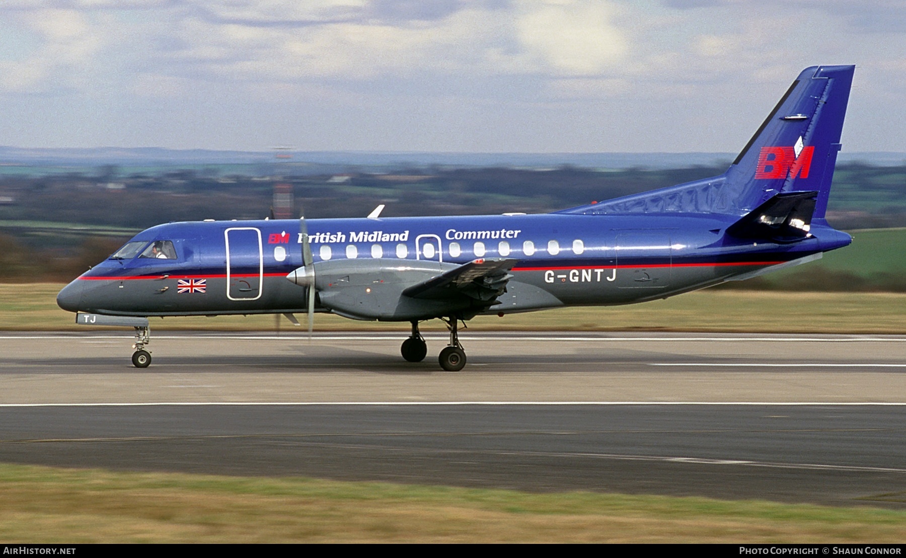 Aircraft Photo of G-GNTJ | Saab 340B | British Midland Airways - BMA | AirHistory.net #523348