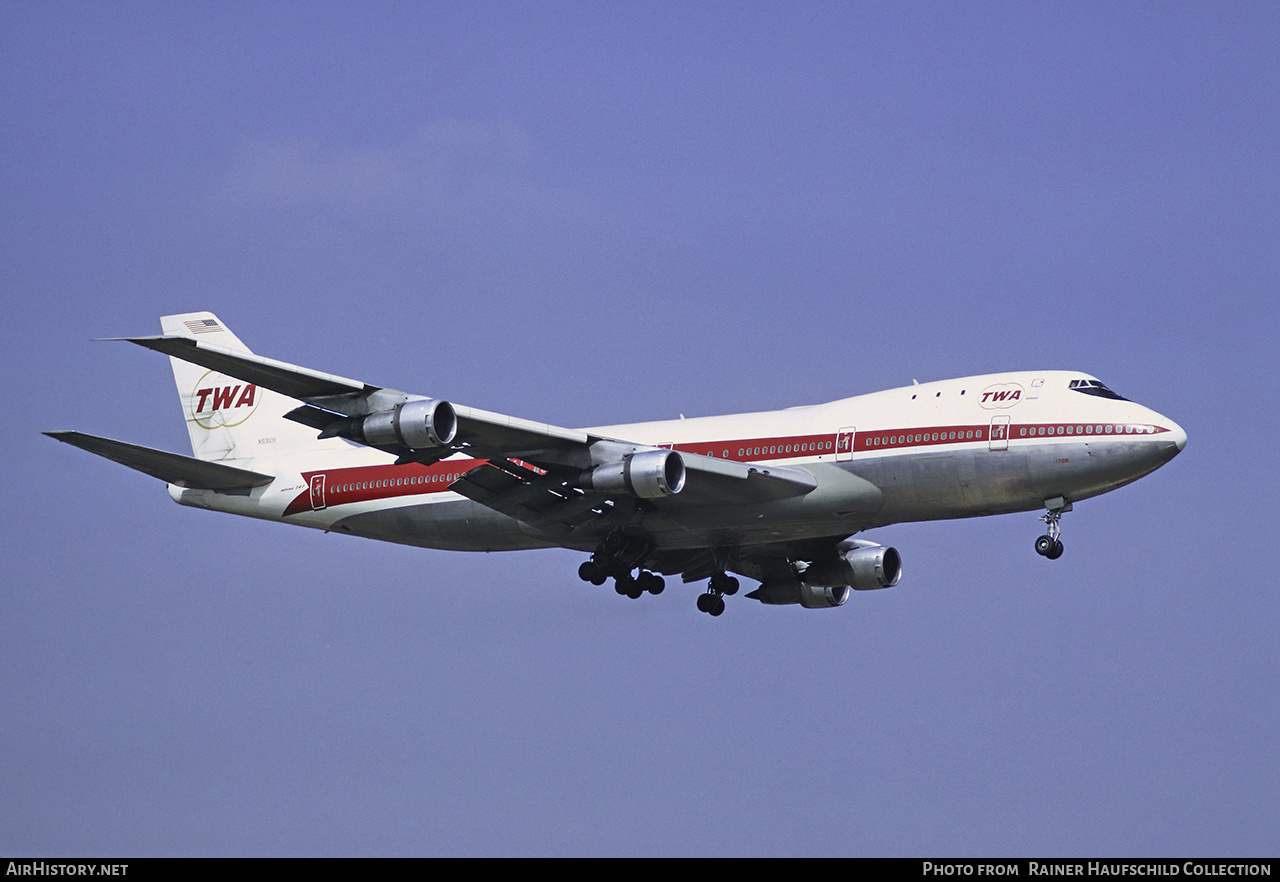 Aircraft Photo of N93109 | Boeing 747-131 | Trans World Airlines - TWA | AirHistory.net #523349