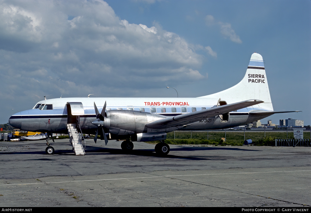 Aircraft Photo of N73121 | Convair 580 | Trans-Provincial Airlines | AirHistory.net #523357