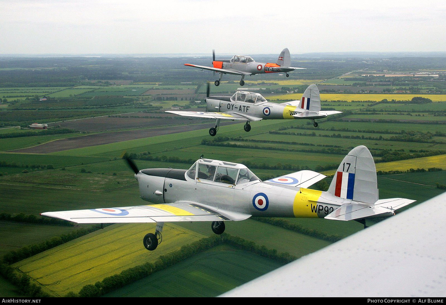 Aircraft Photo of OY-MIK / WP924 | De Havilland DHC-1 Chipmunk Mk22 | UK - Air Force | AirHistory.net #523359