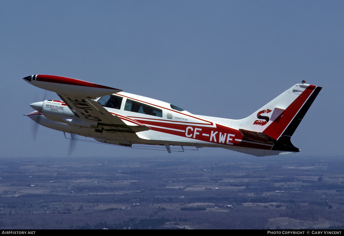 Aircraft Photo of C-FKWE | Cessna 310Q | Seneca College | AirHistory.net #523372