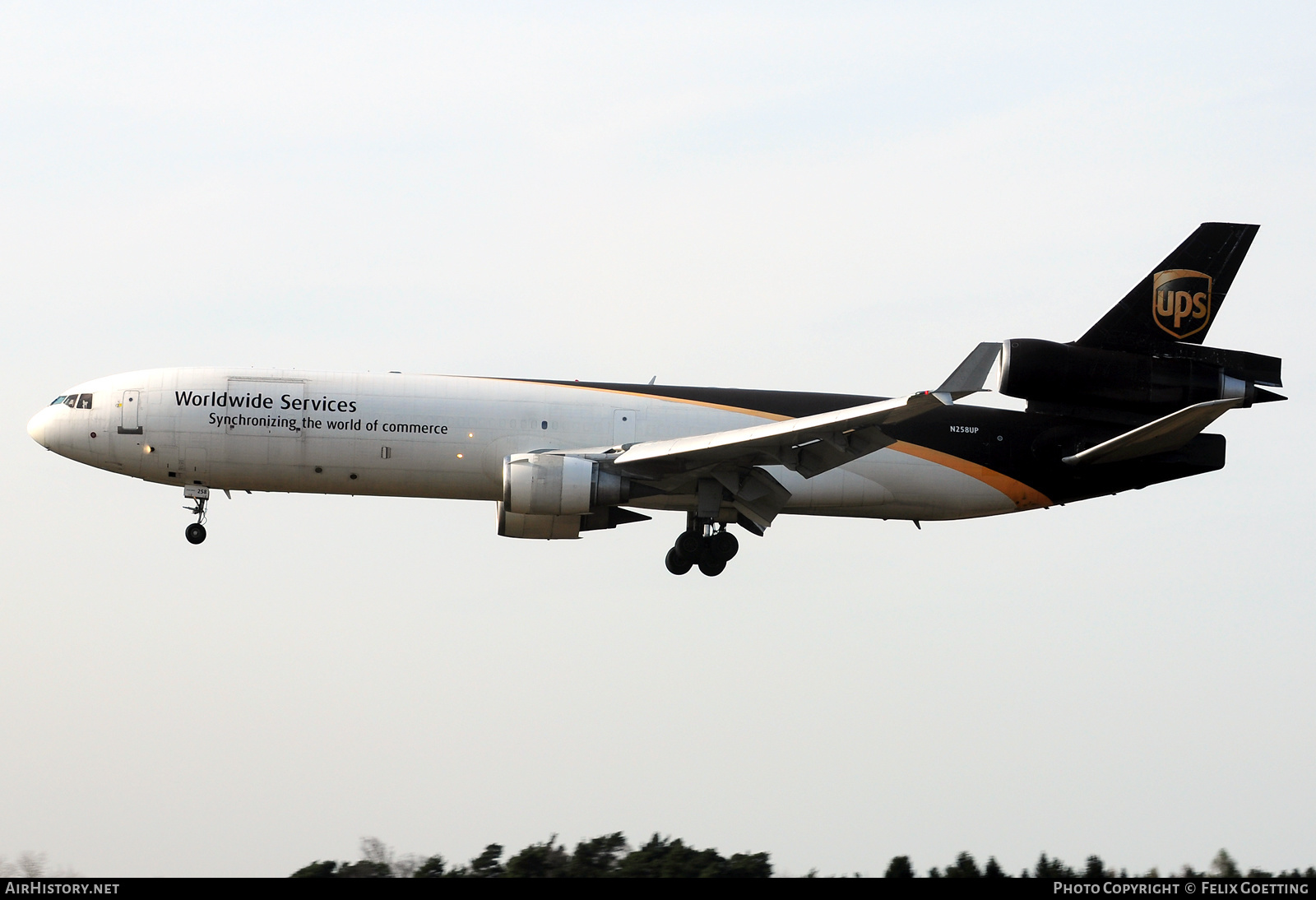 Aircraft Photo of N258UP | McDonnell Douglas MD-11/F | United Parcel Service - UPS | AirHistory.net #523378